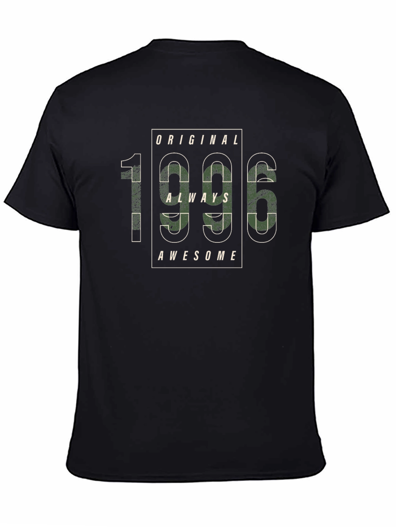 Original 1996 Always Awesome Black T-Shirt