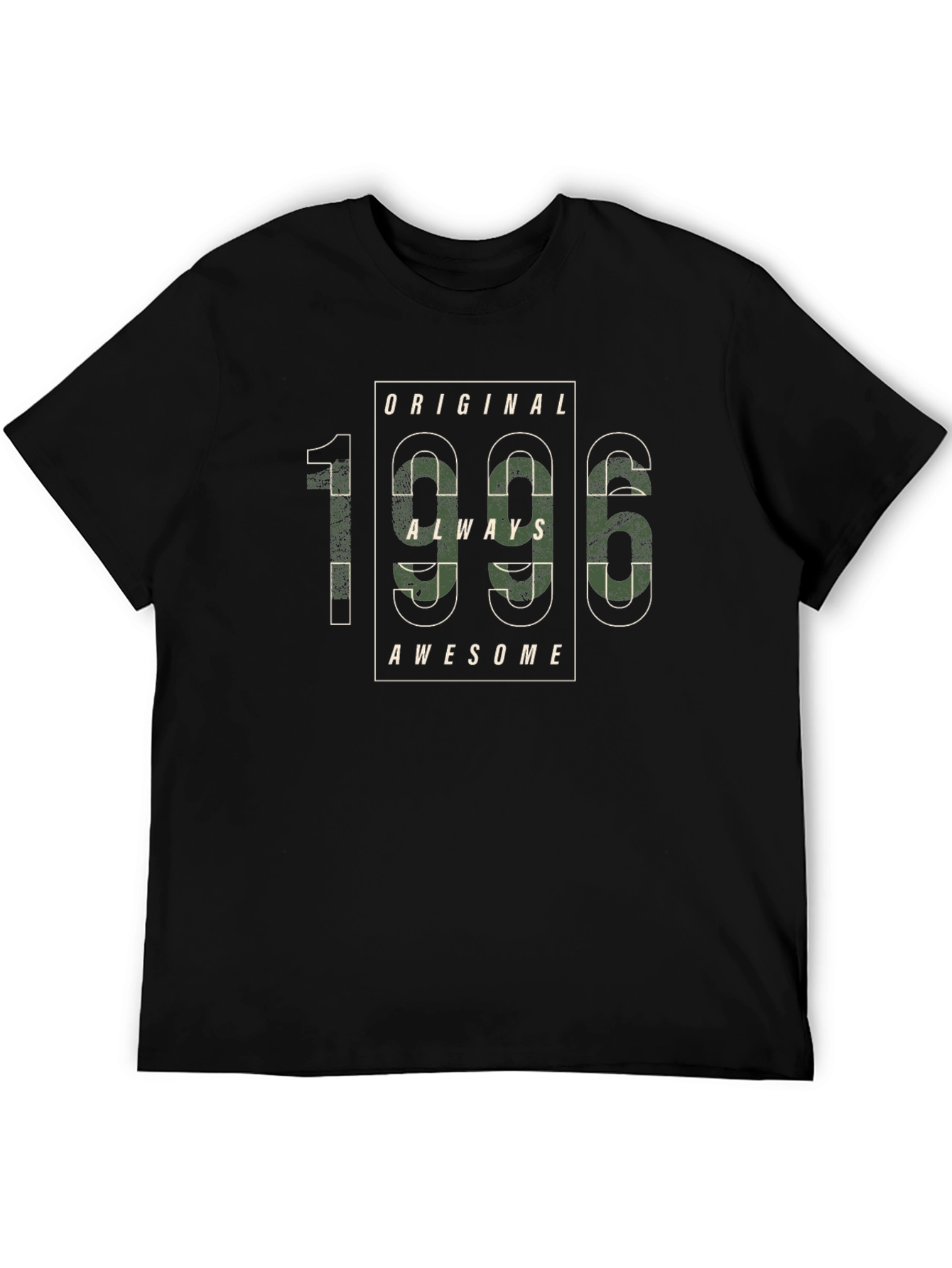 Original 1996 Always Awesome Black T-Shirt