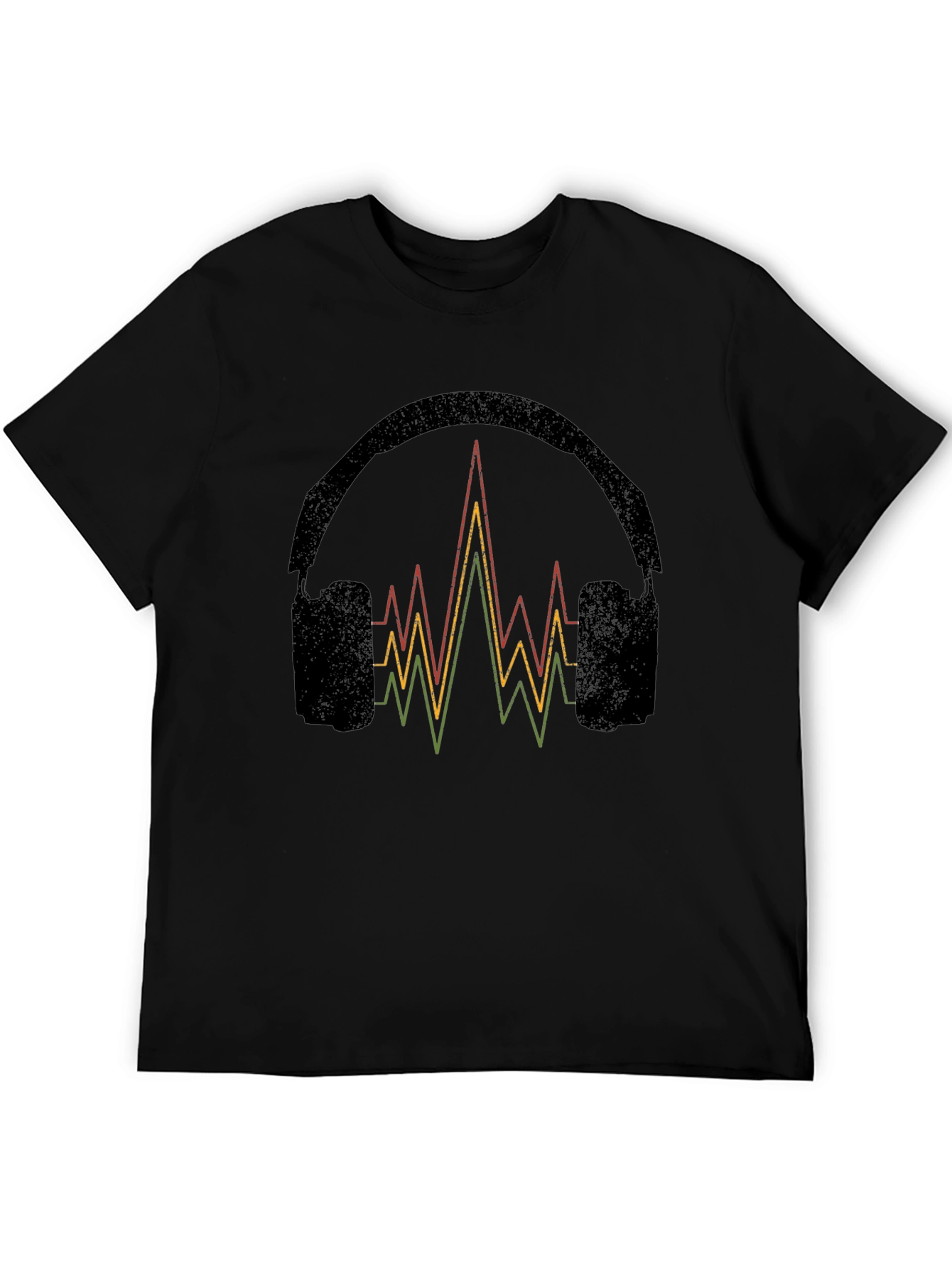 Headphones & Equalizer Graphic T-Shirt