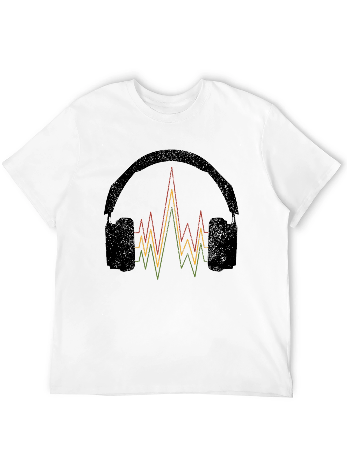 Headphones & Equalizer Graphic T-Shirt