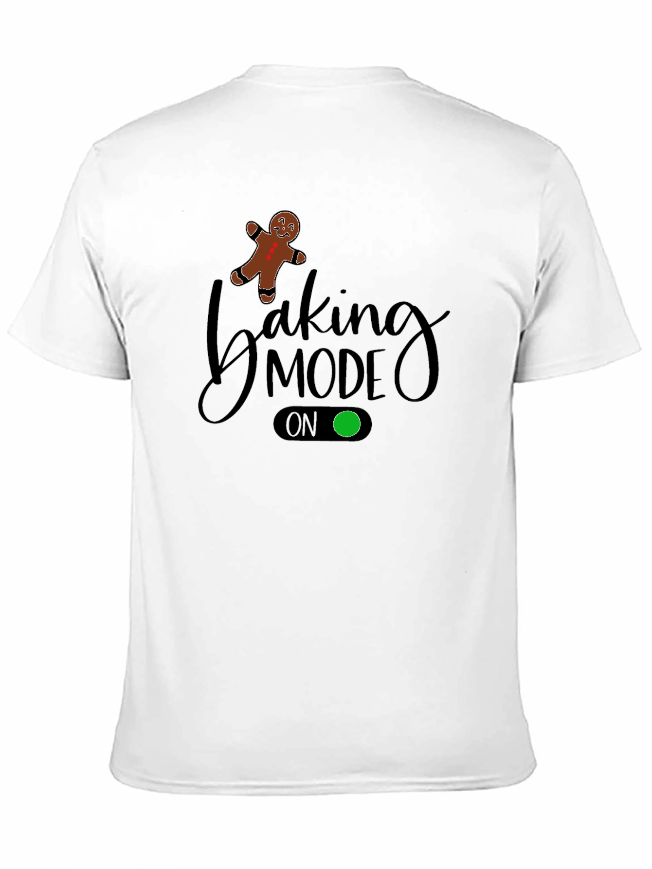 Baking Mode On Black T-Shirt