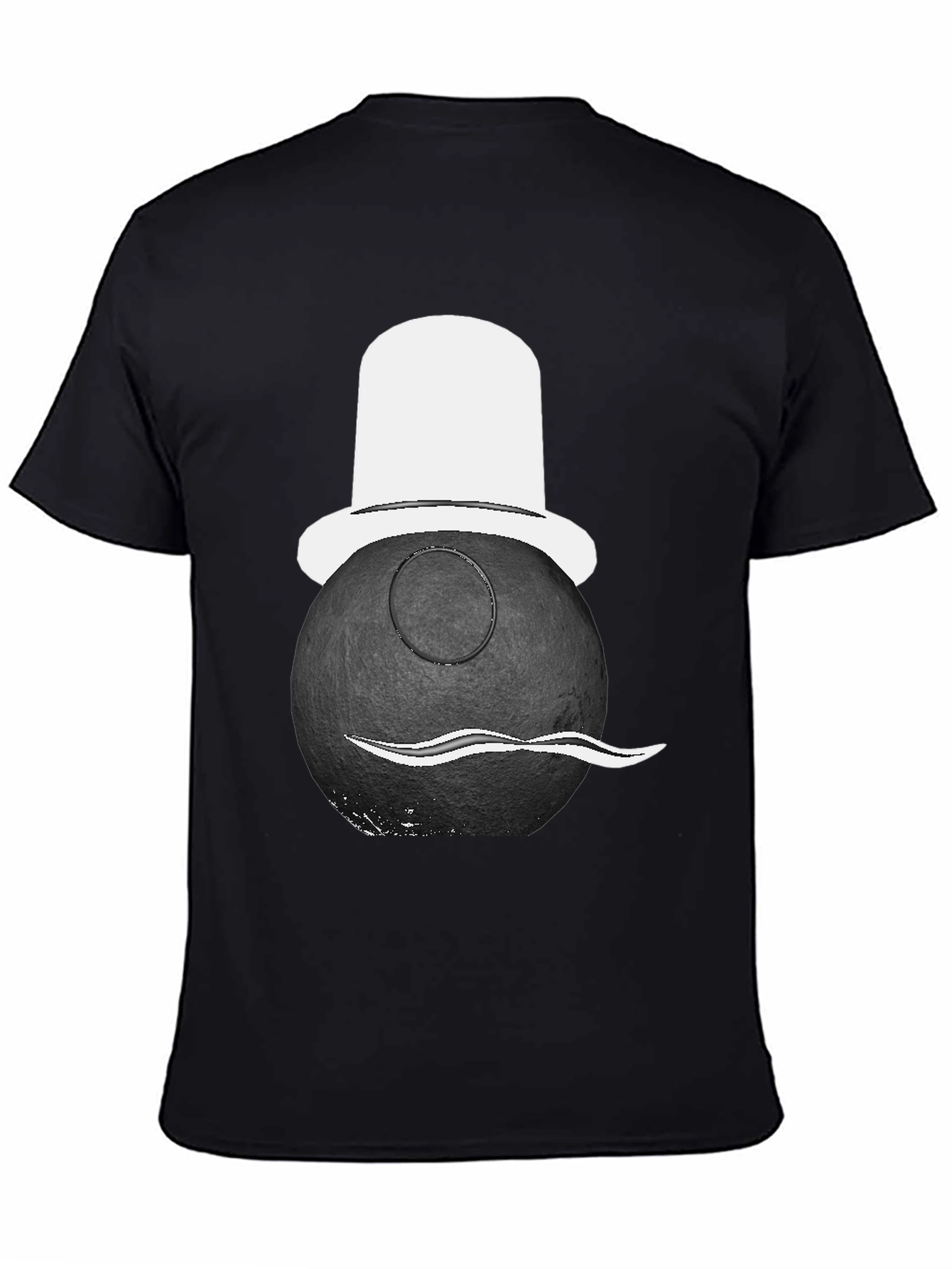 Bomb with Hat Graphic Tee - Novelty Shirt