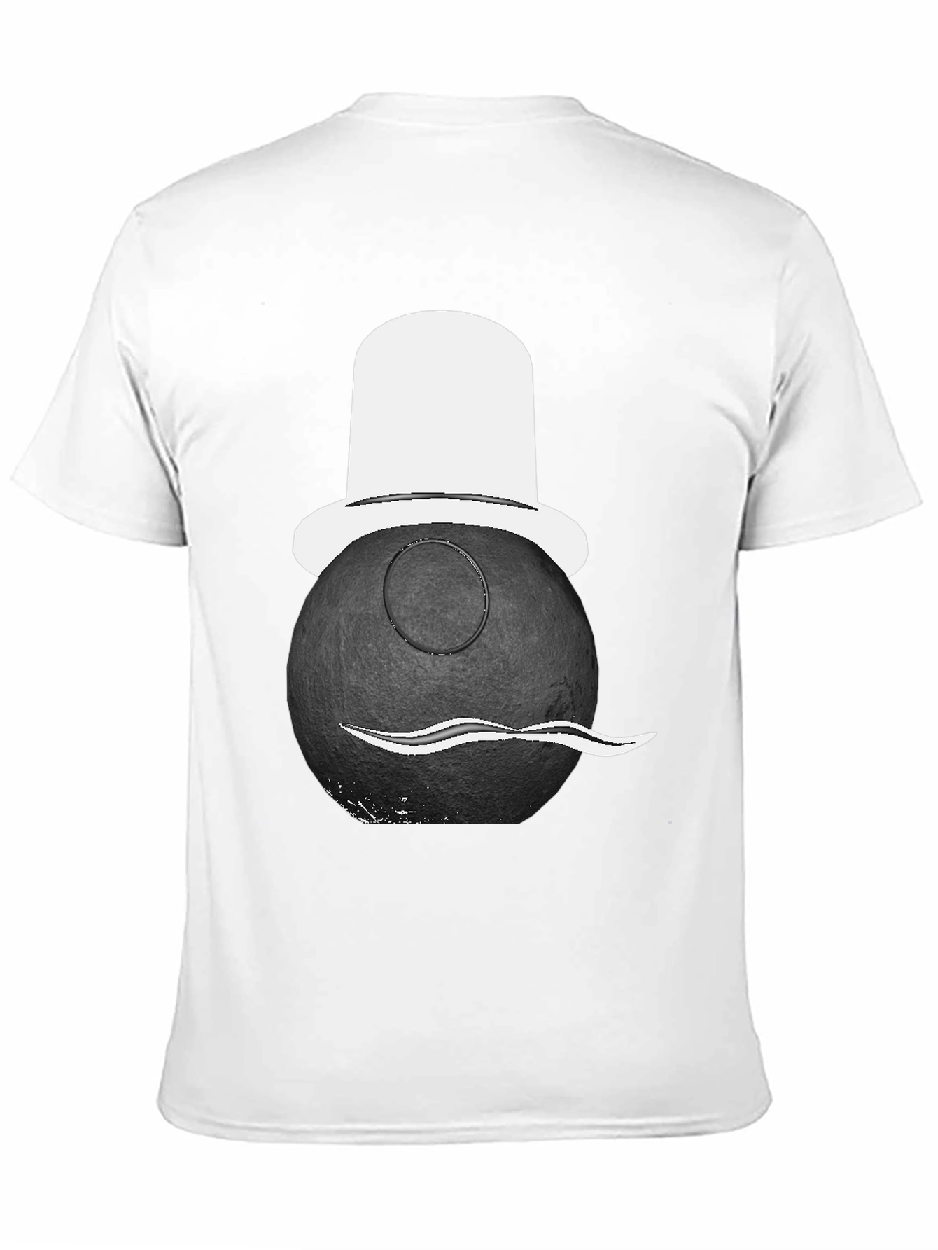 Bomb with Hat Graphic Tee - Novelty Shirt