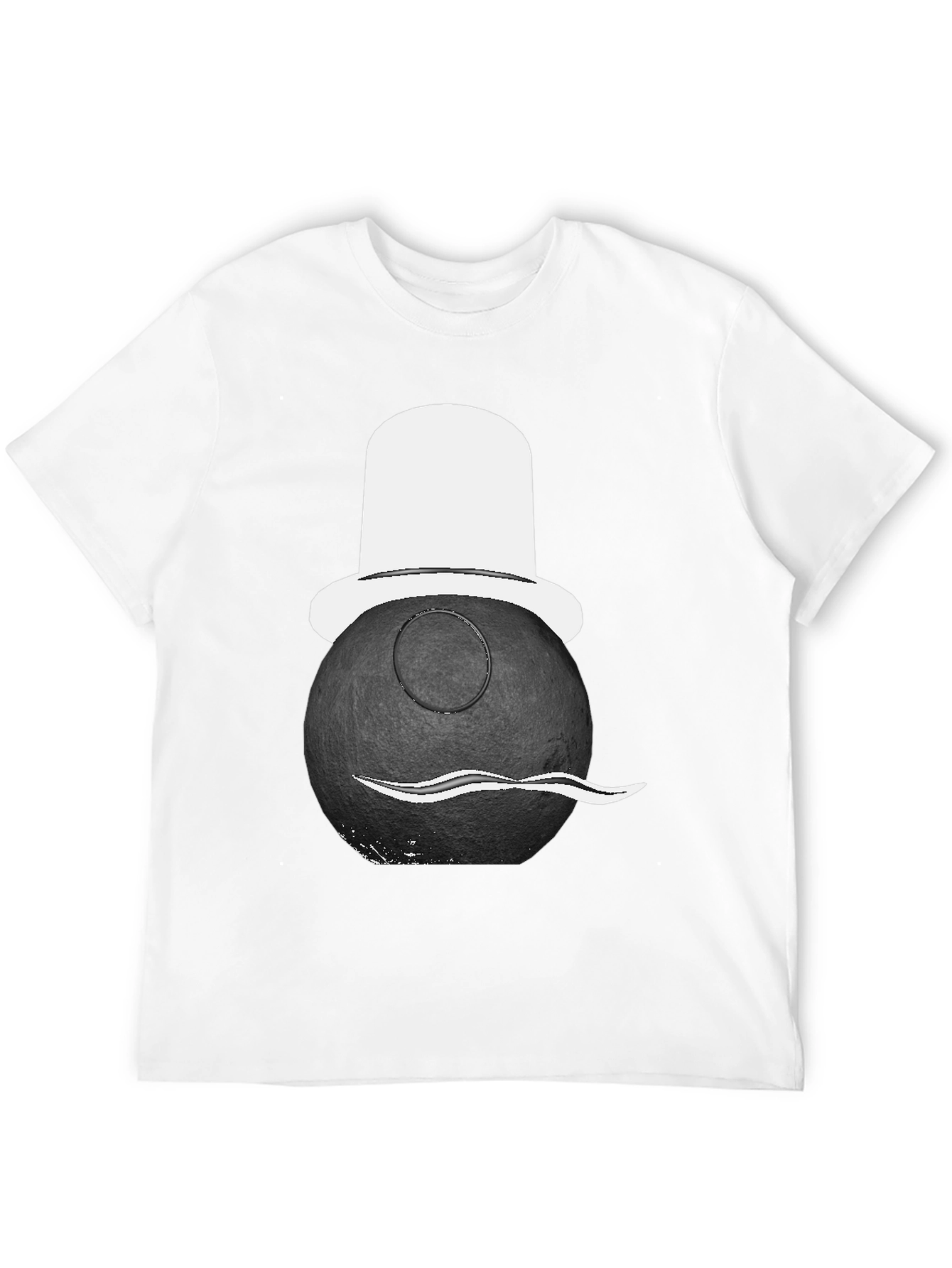 Bomb with Hat Graphic Tee - Novelty Shirt