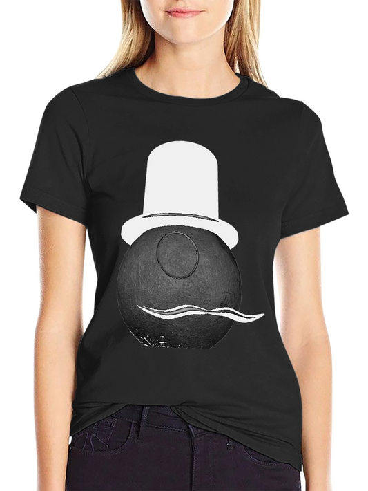 Bomb with Hat Graphic Tee - Novelty Shirt