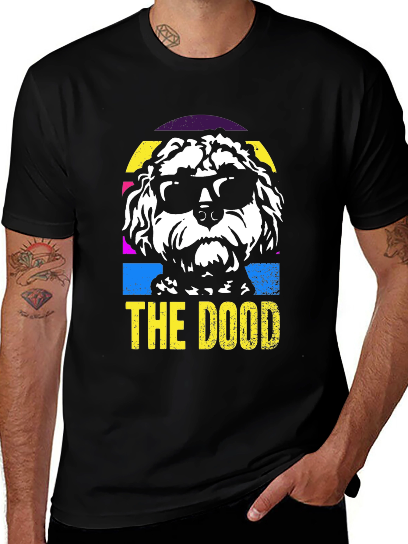 The Dood Dog Graphic T-Shirt - Cool Canine Vibes