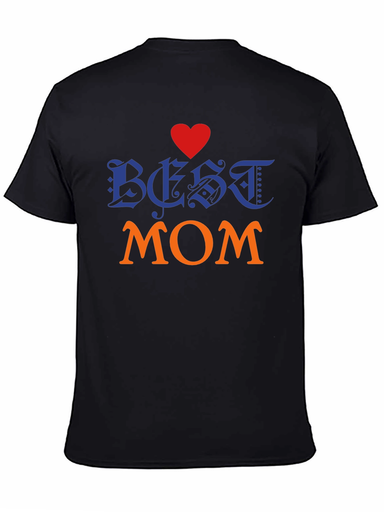 Best Mom T-Shirt - Heart Design