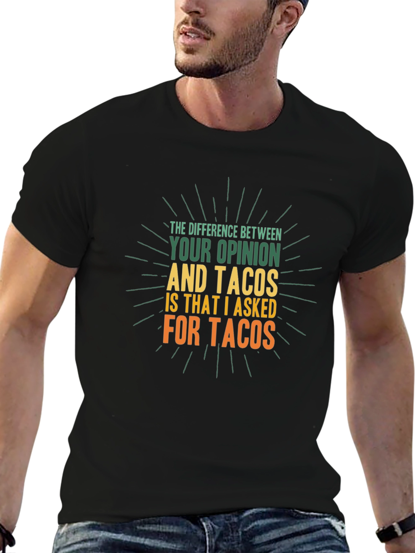 Tacos Opinion Graphic T-Shirt