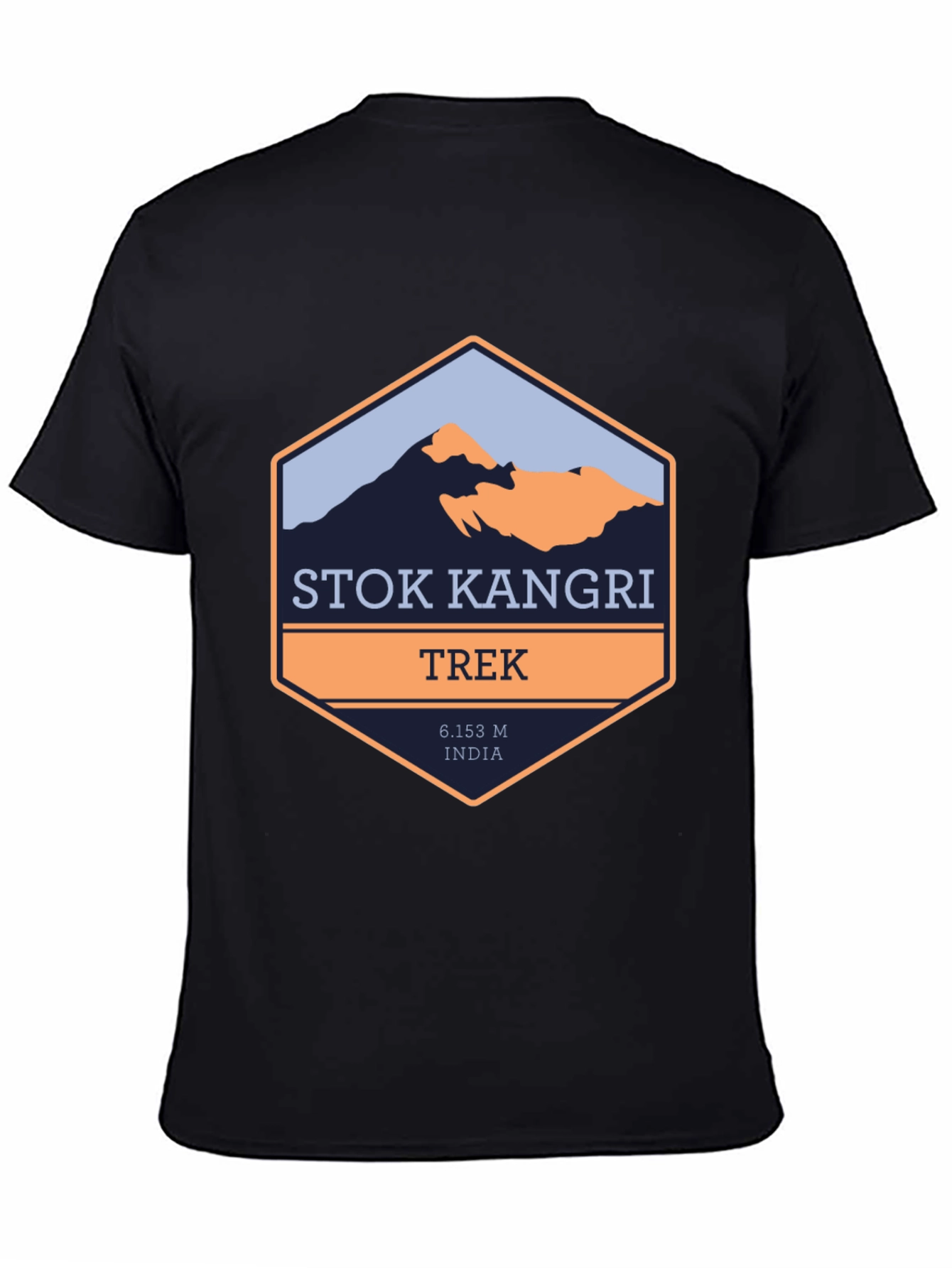 Stok Kangri Trek T-Shirt - Mountain Adventure
