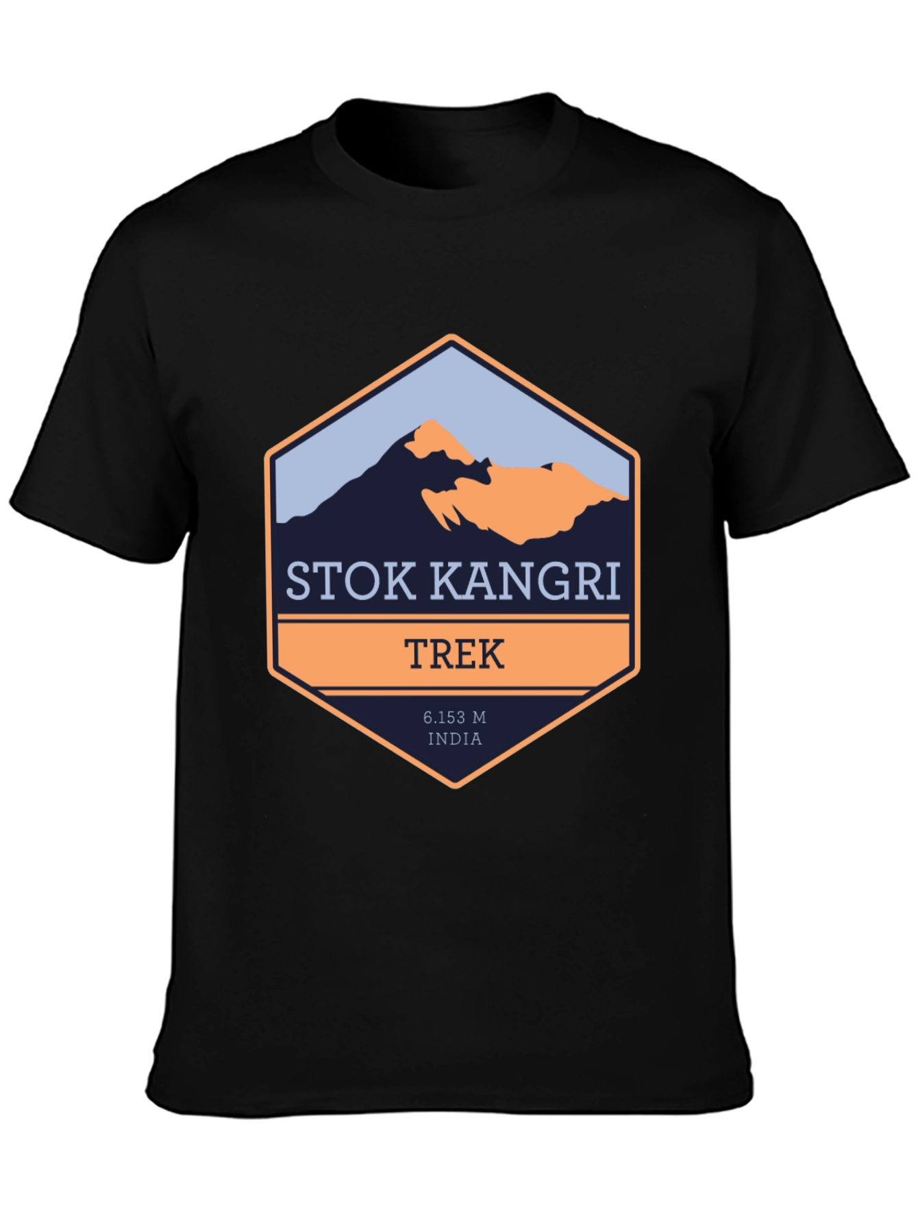 Stok Kangri Trek T-Shirt - Mountain Adventure