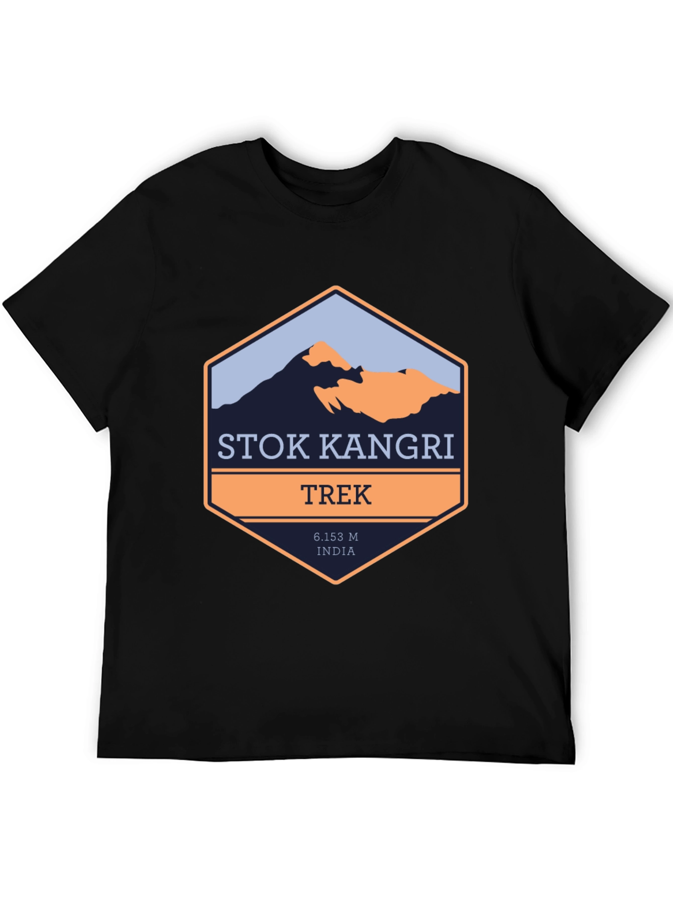 Stok Kangri Trek T-Shirt - Mountain Adventure