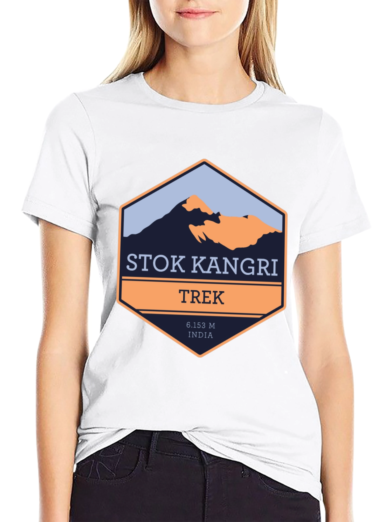 Stok Kangri Trek T-Shirt - Mountain Adventure