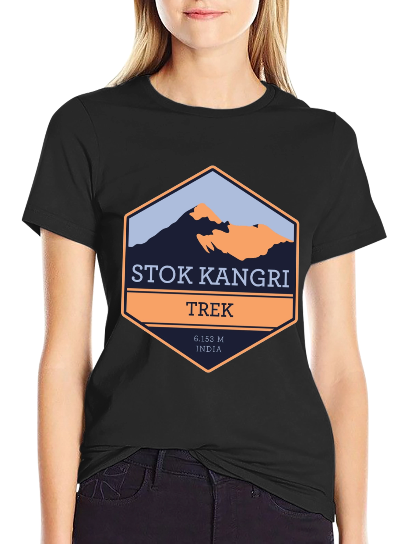 Stok Kangri Trek T-Shirt - Mountain Adventure