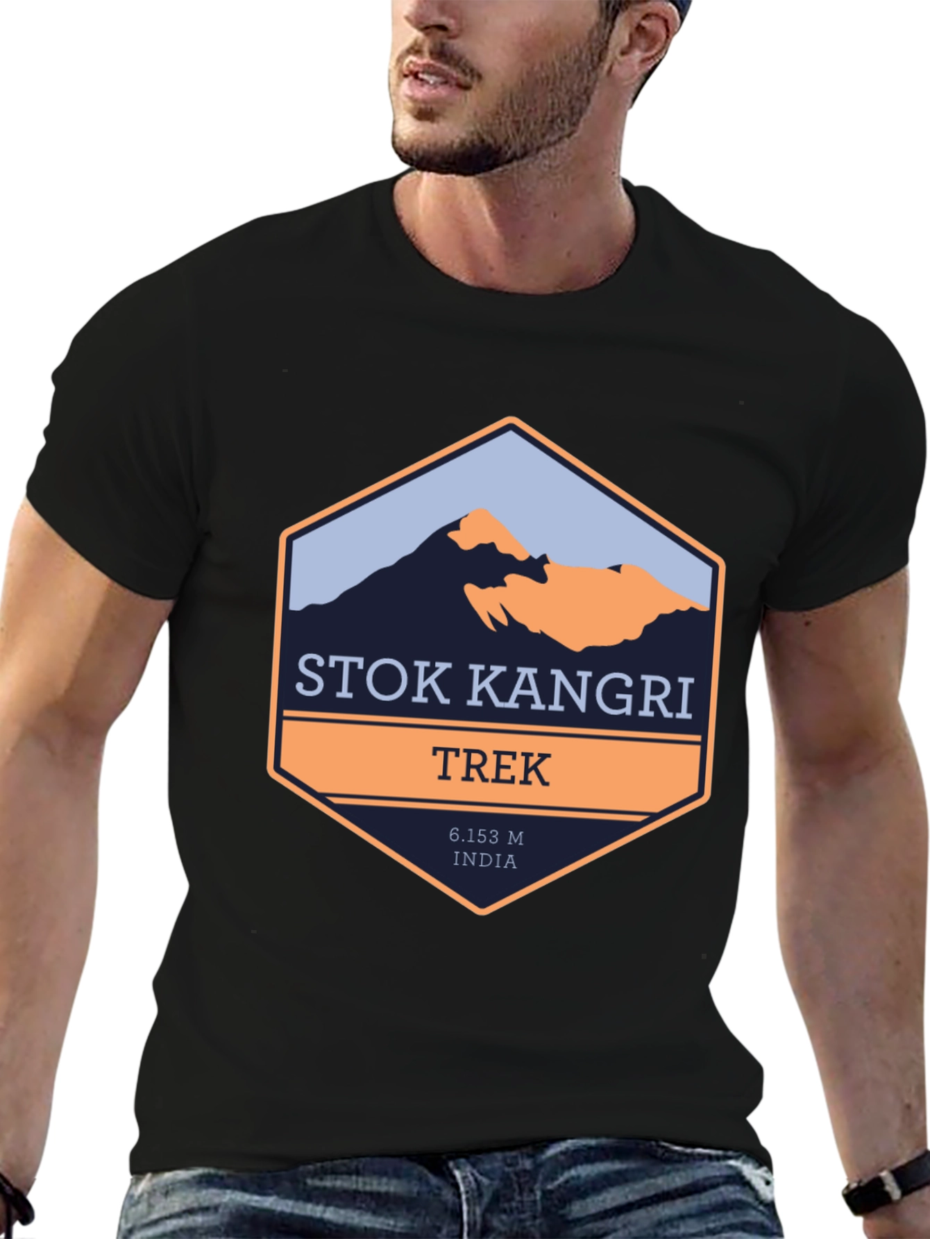 Stok Kangri Trek T-Shirt - Mountain Adventure