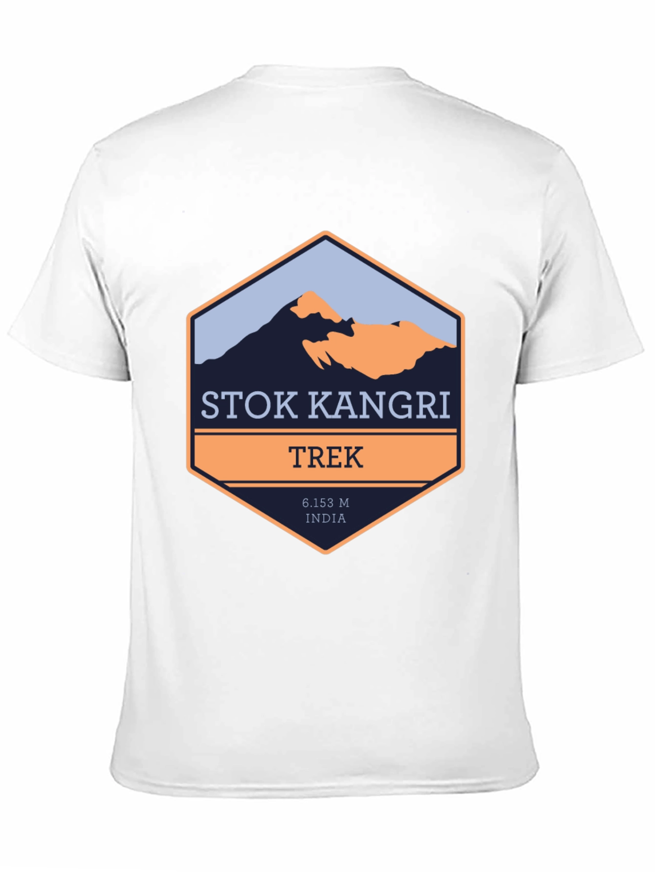 Stok Kangri Trek T-Shirt - Mountain Adventure