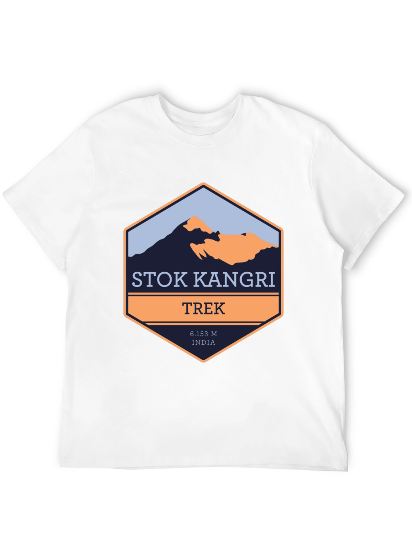 Stok Kangri Trek T-Shirt - Mountain Adventure