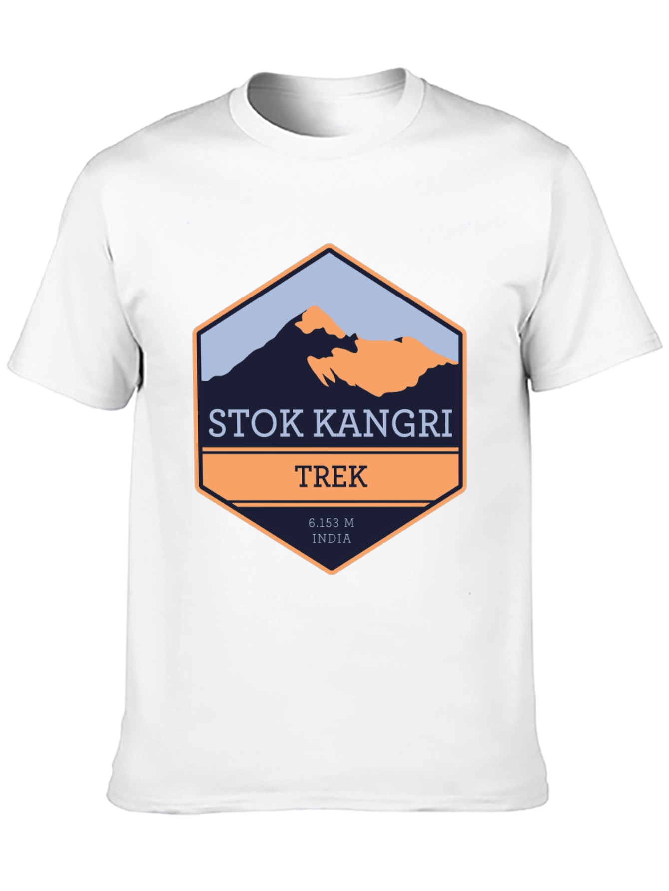 Stok Kangri Trek T-Shirt - Mountain Adventure