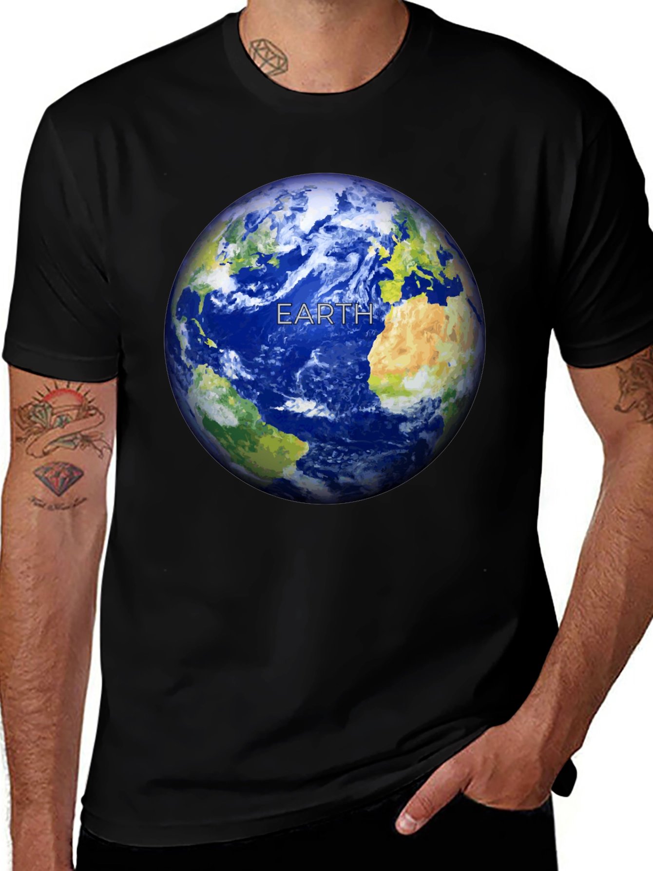 Earth Graphic Tee - Global Citizen Style