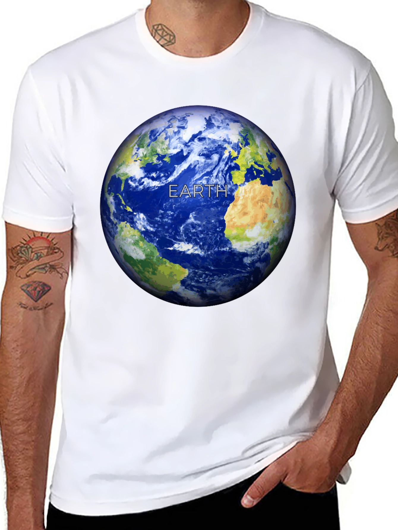 Earth Graphic Tee - Global Citizen Style