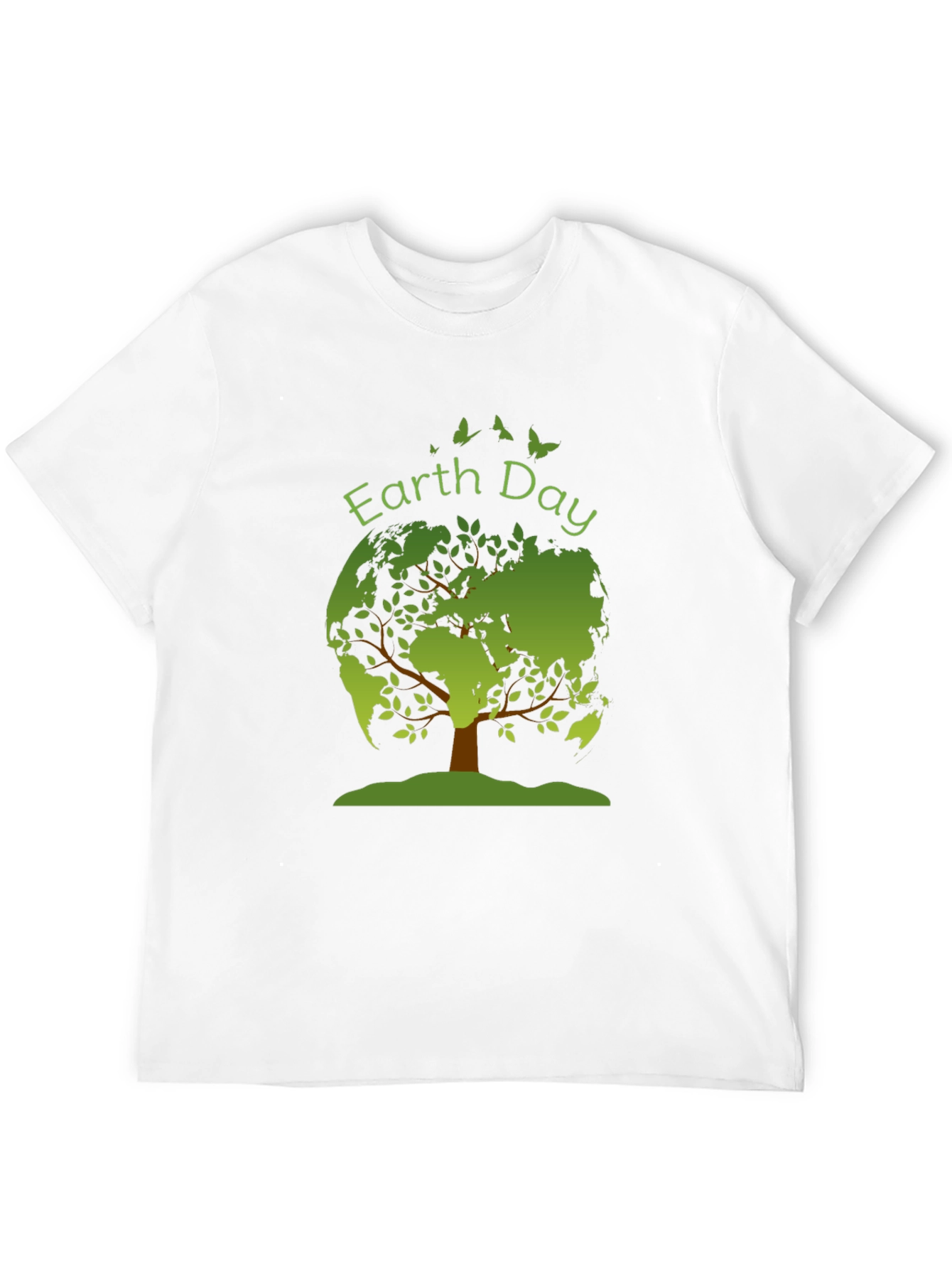 Earth Day T-Shirt - Tree Graphic - Eco Friendly