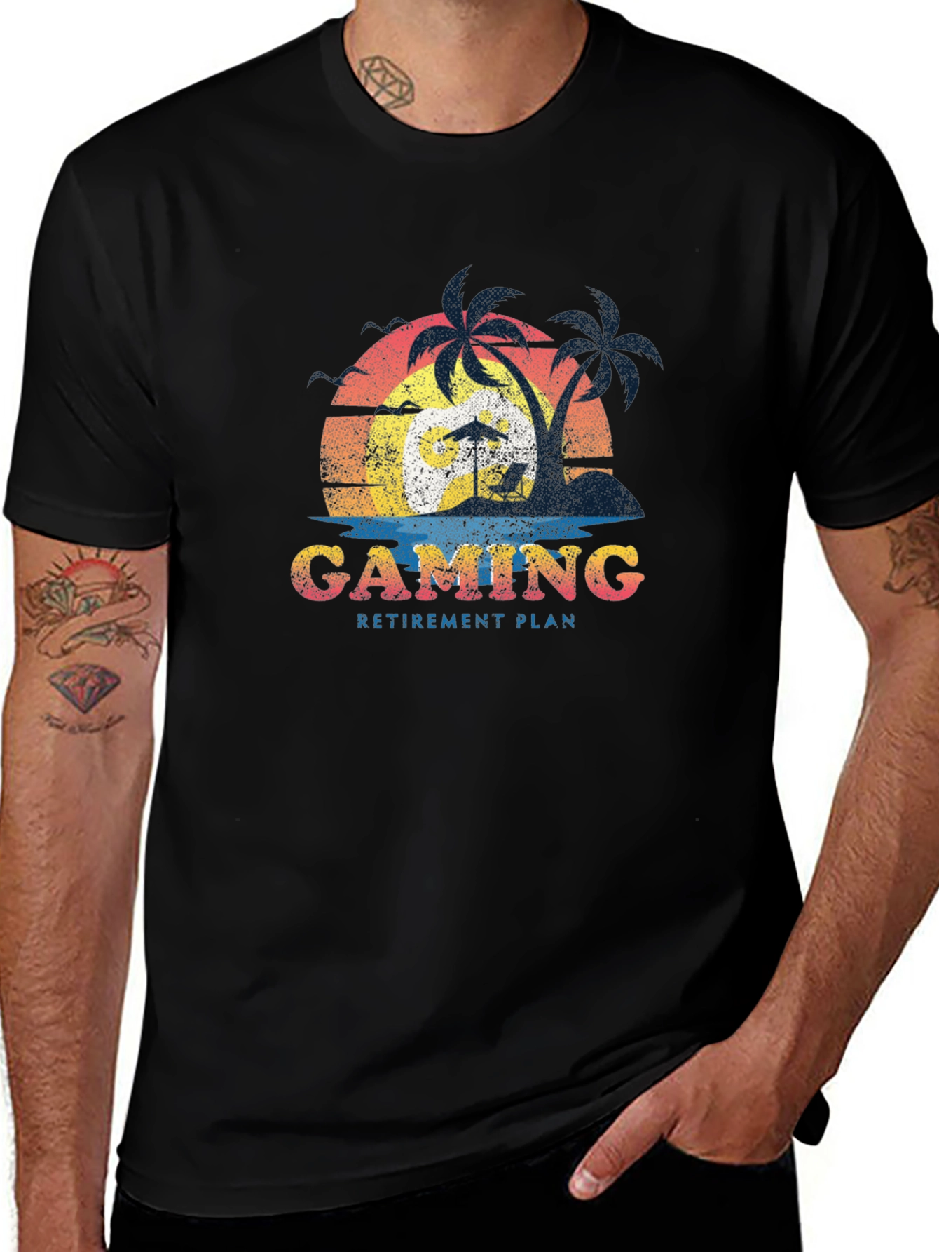 Gaming Retirement Plan T-Shirt