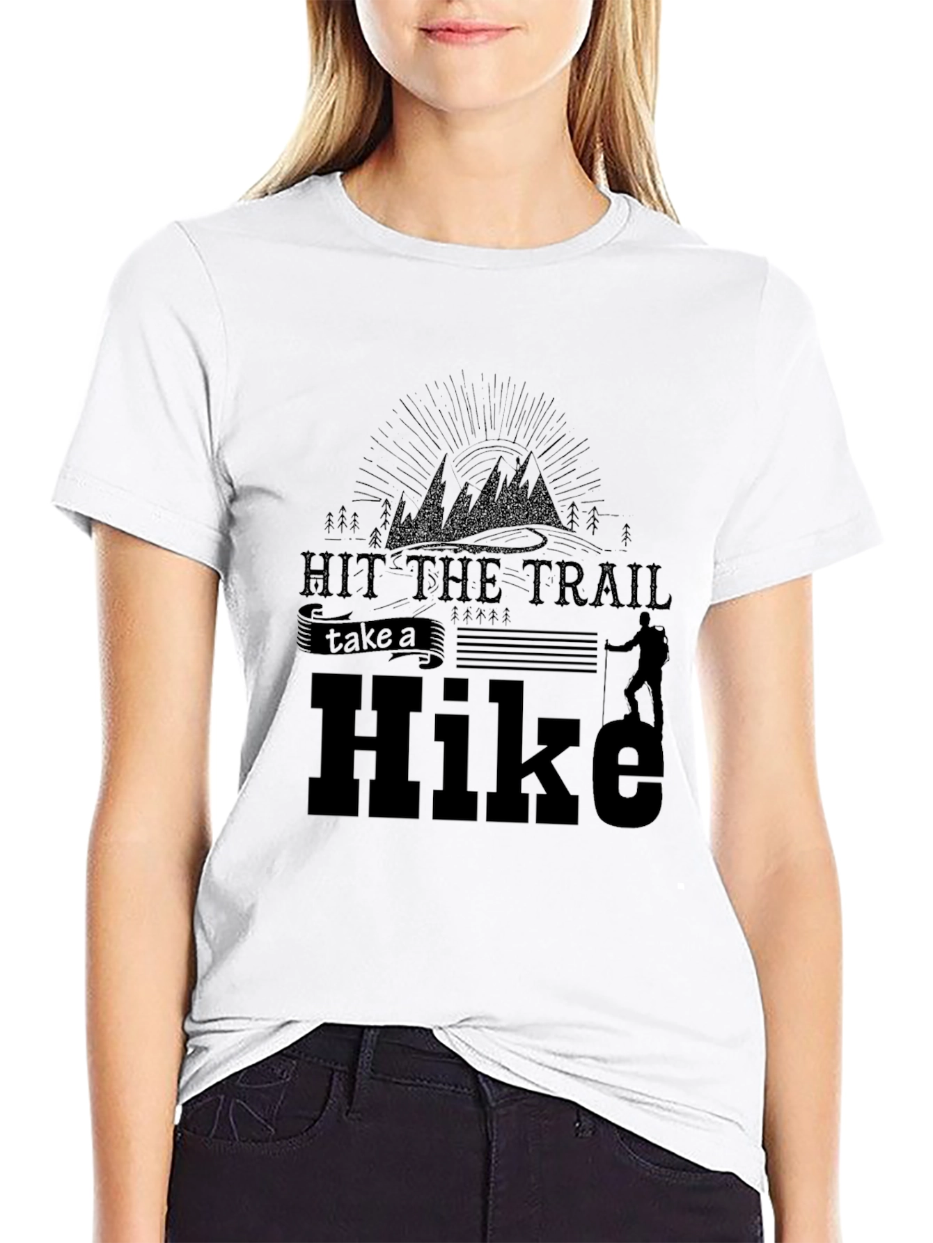 Hit the Trail Hike T-Shirt - Adventure Awaits