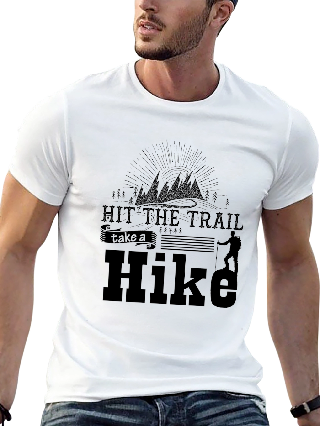 Hit the Trail Hike T-Shirt - Adventure Awaits