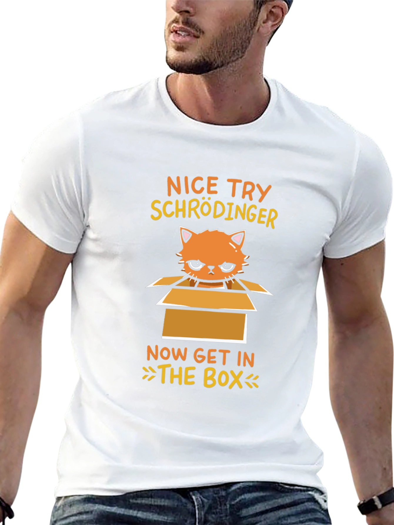 Schrödingers Cat T-Shirt - Get In The Box!