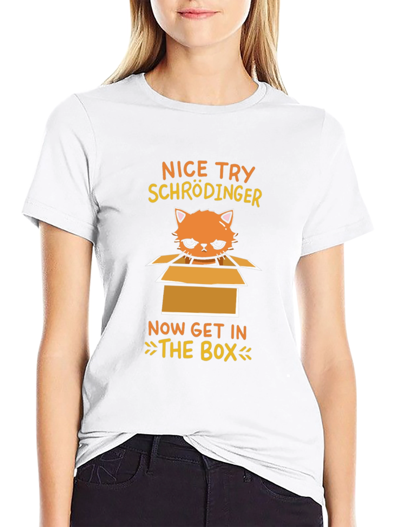 Schrödingers Cat T-Shirt - Get In The Box!