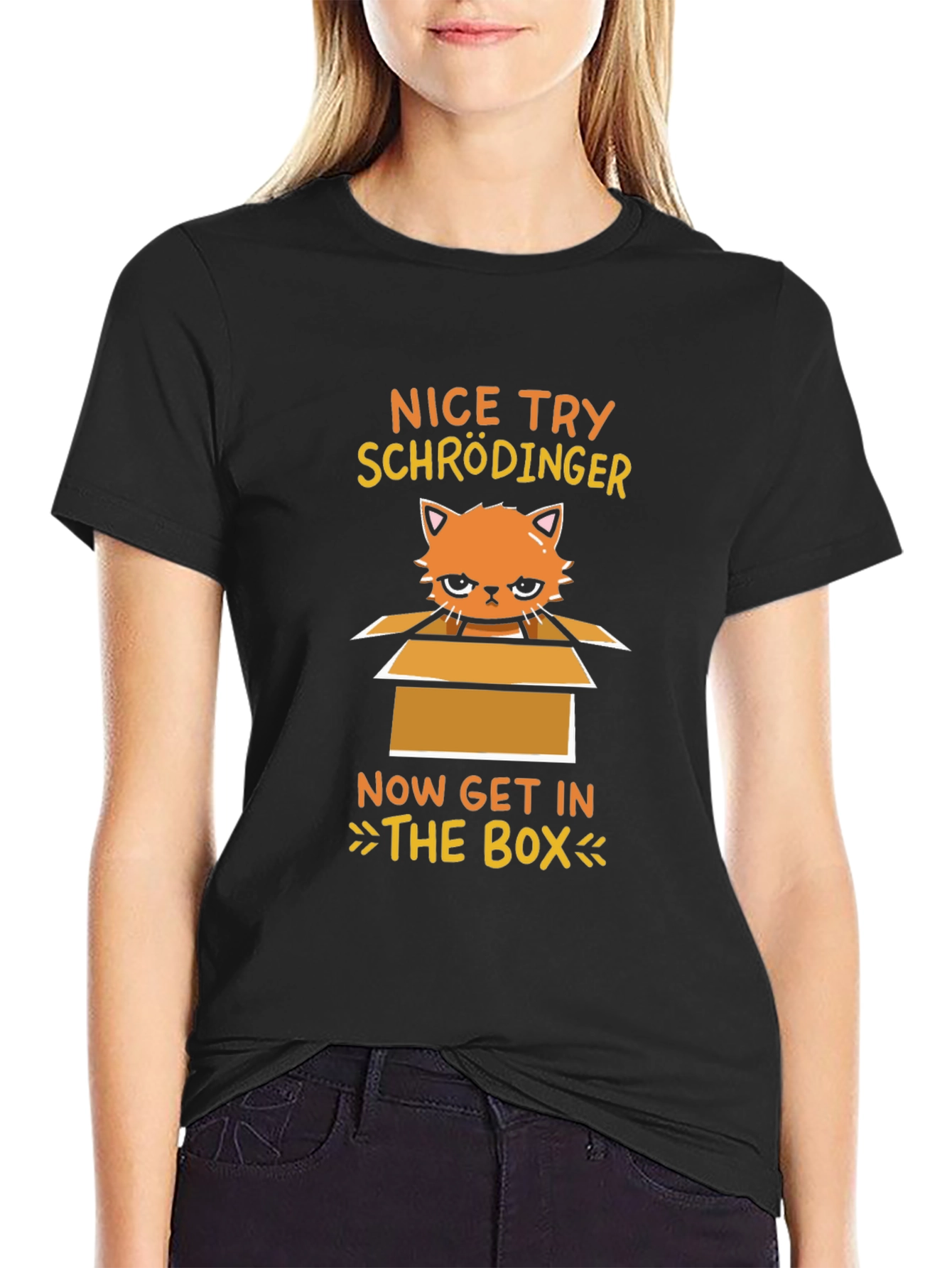 Schrödingers Cat T-Shirt - Get In The Box!