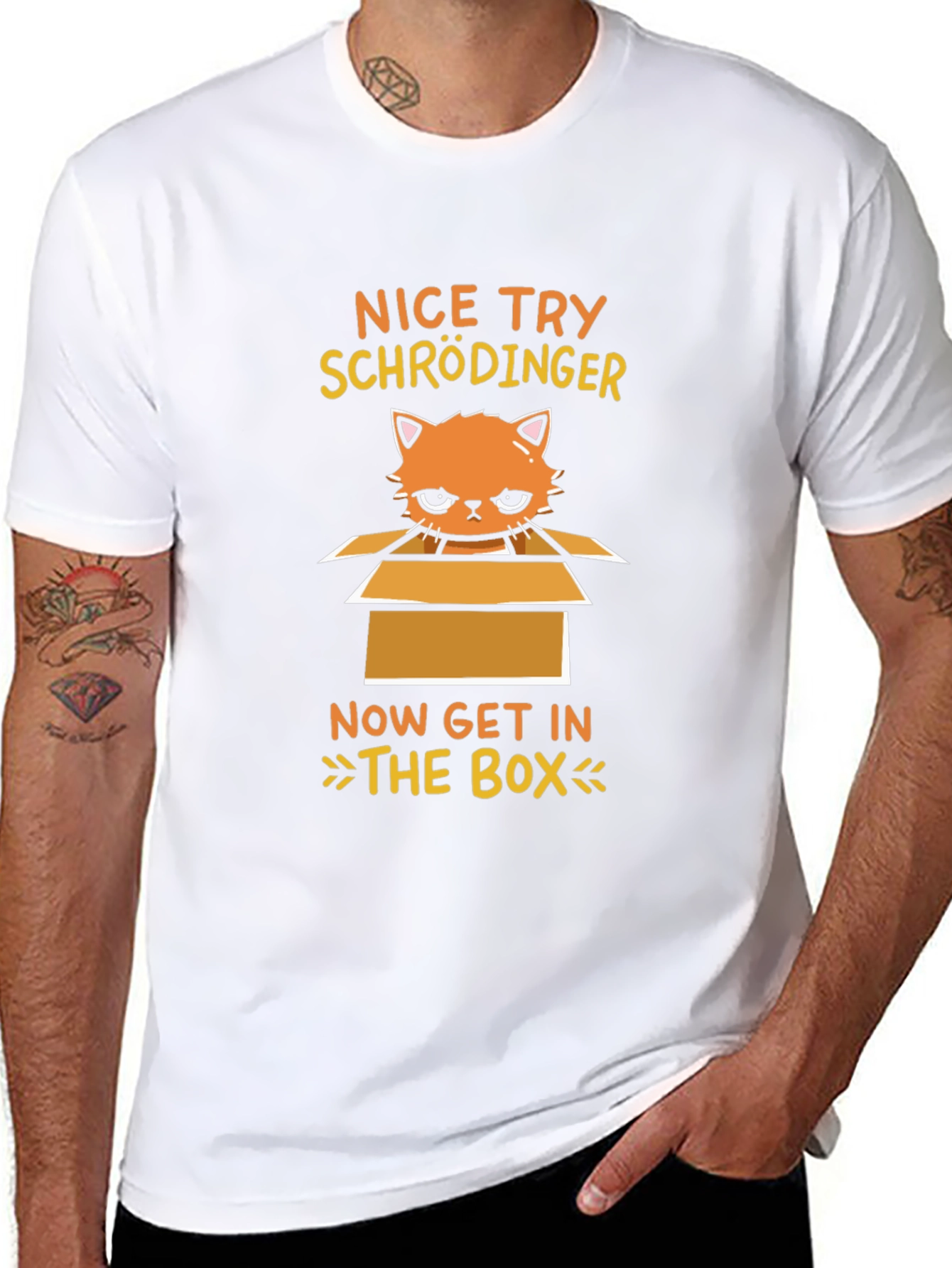 Schrödingers Cat T-Shirt - Get In The Box!
