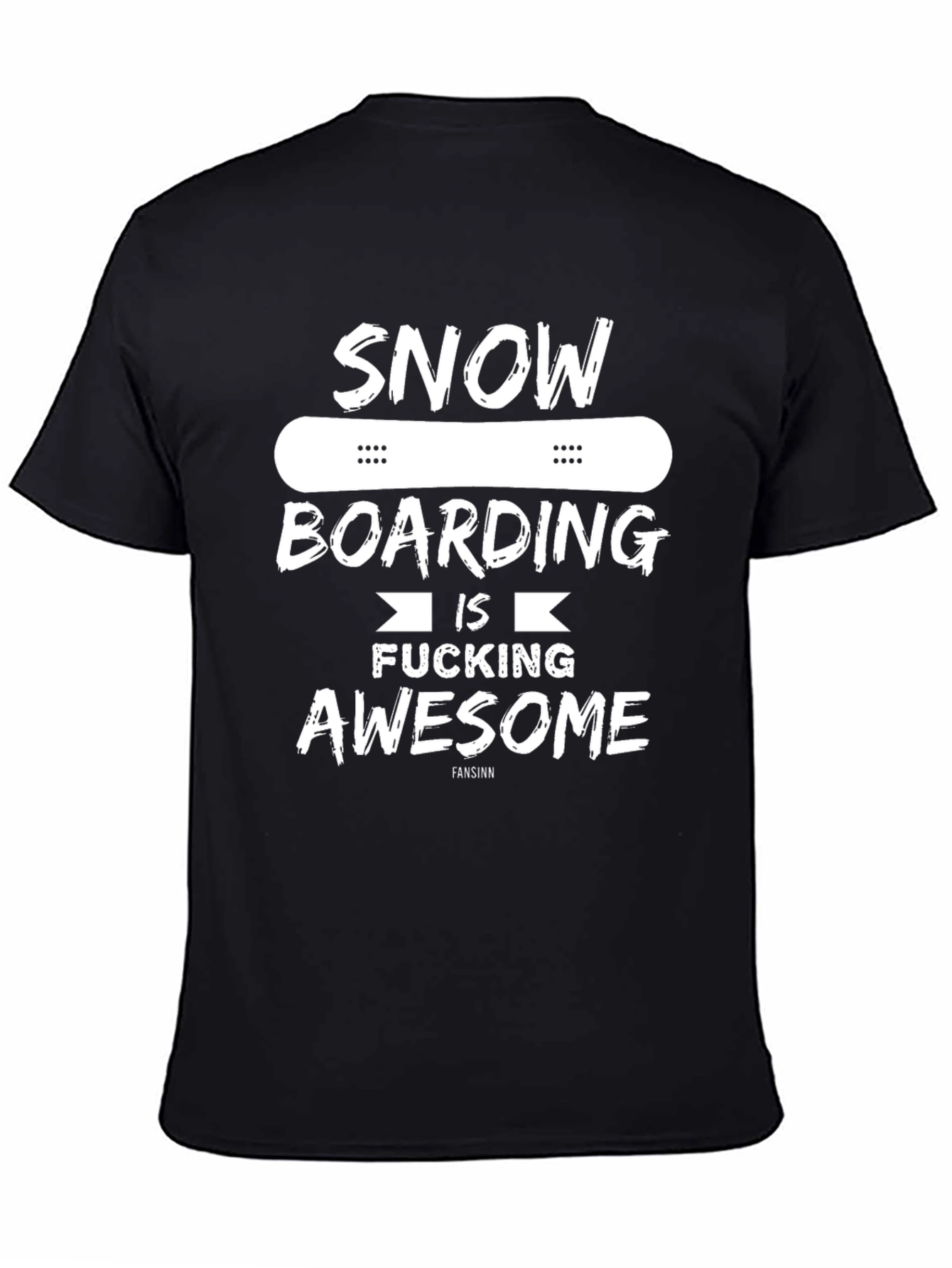 Snowboarding is Awesome Graphic Tee