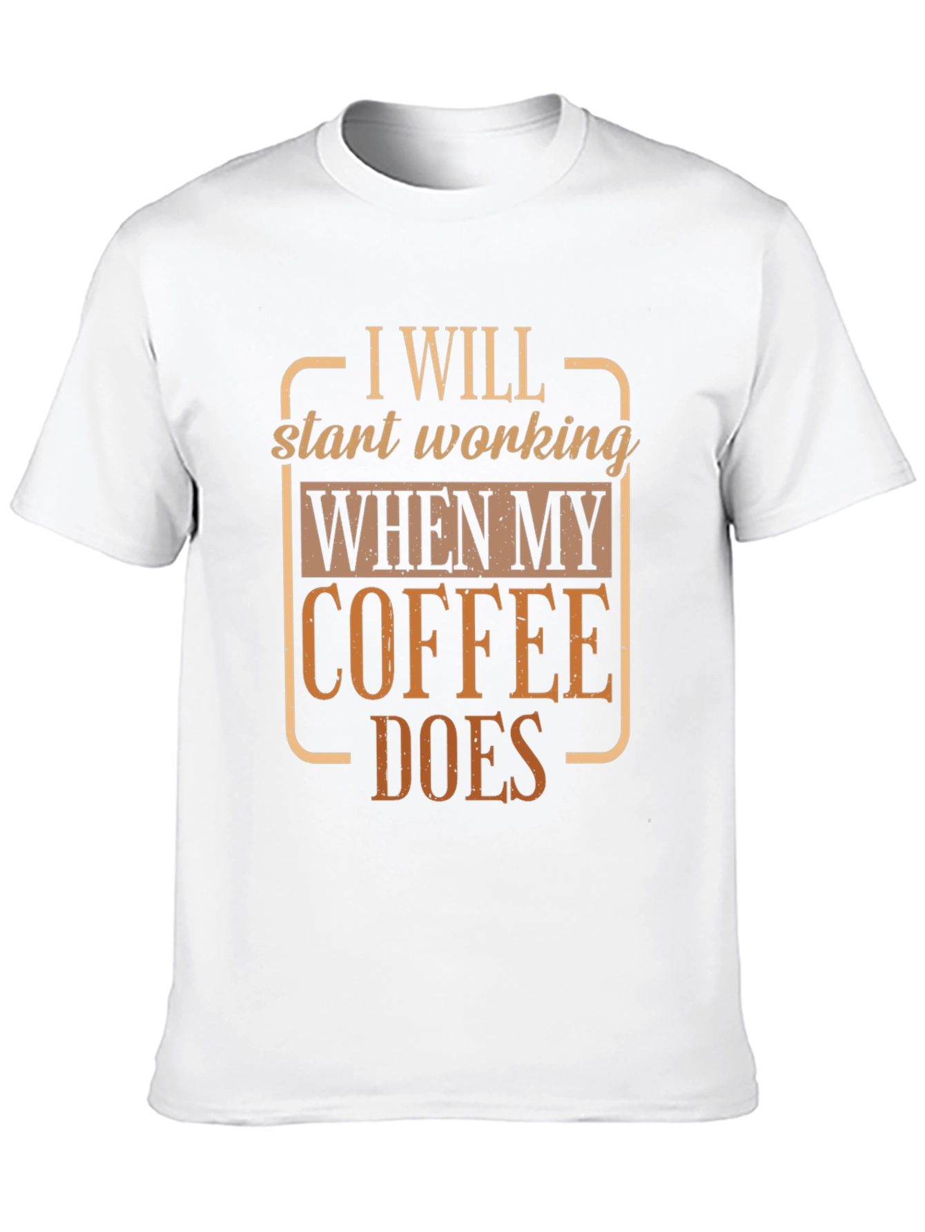 Coffee Does T-Shirt - Funny Work Tee