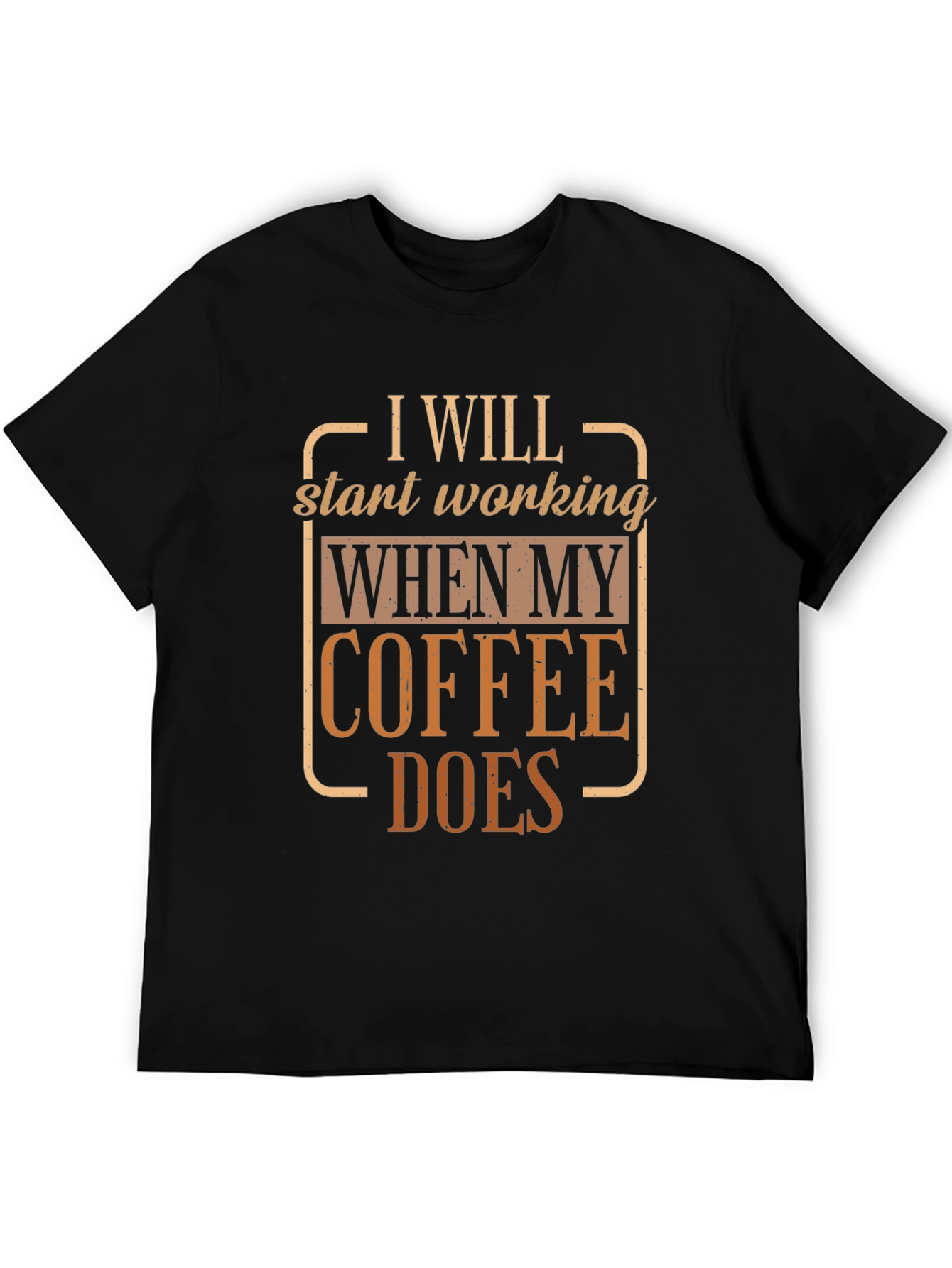Coffee Does T-Shirt - Funny Work Tee