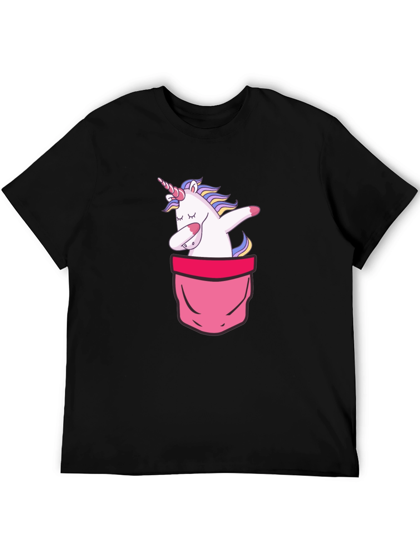 Unicorn Pocket Dab T-Shirt