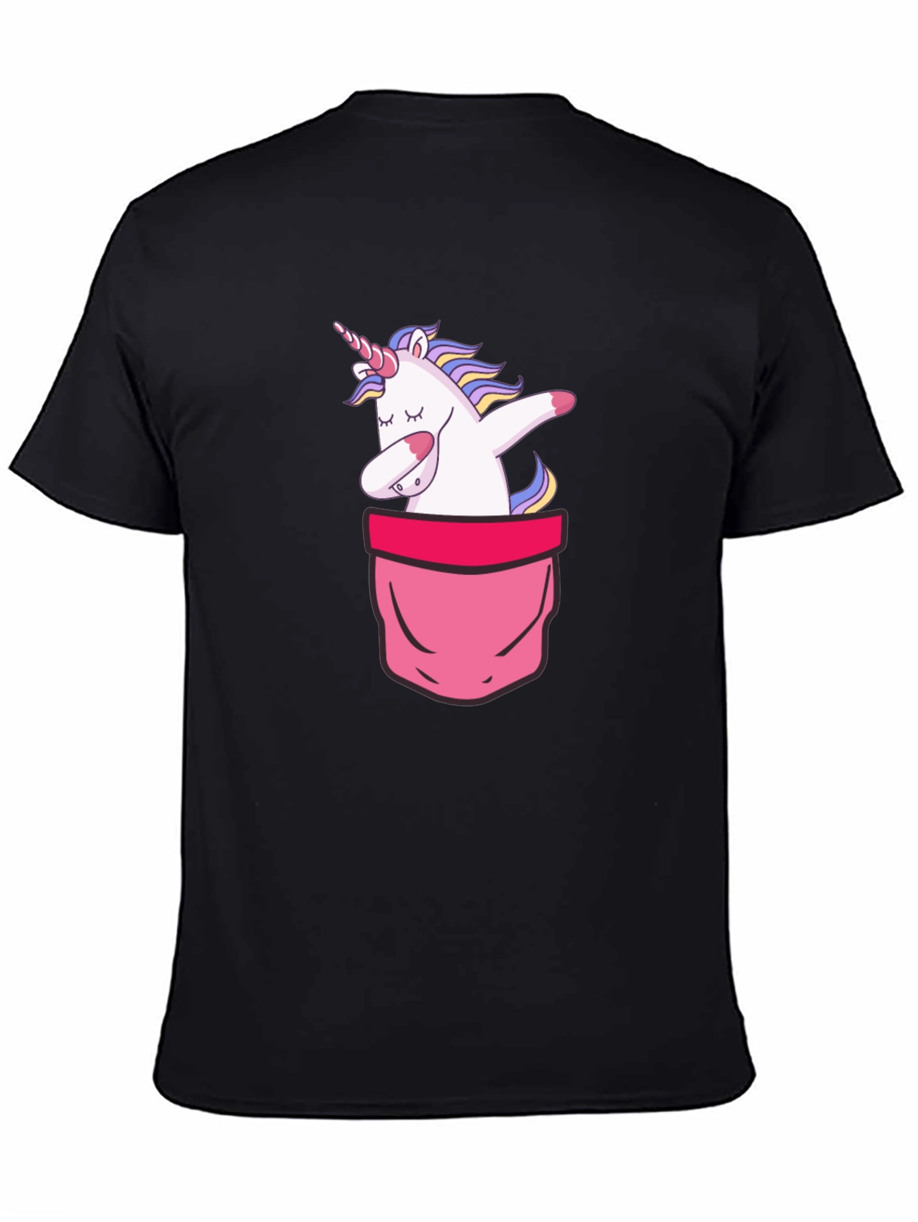 Unicorn Pocket Dab T-Shirt