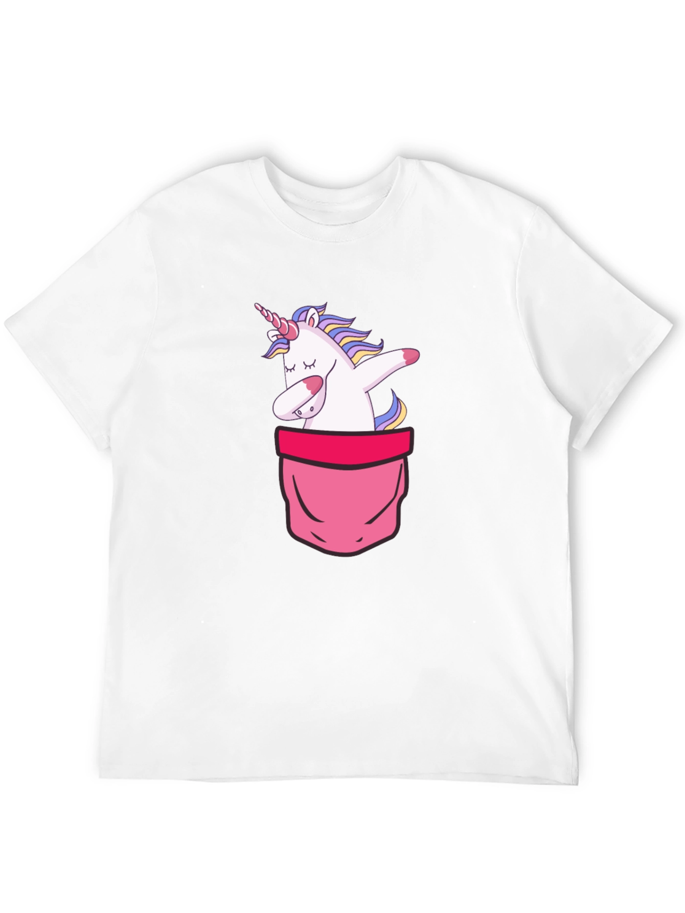 Unicorn Pocket Dab T-Shirt