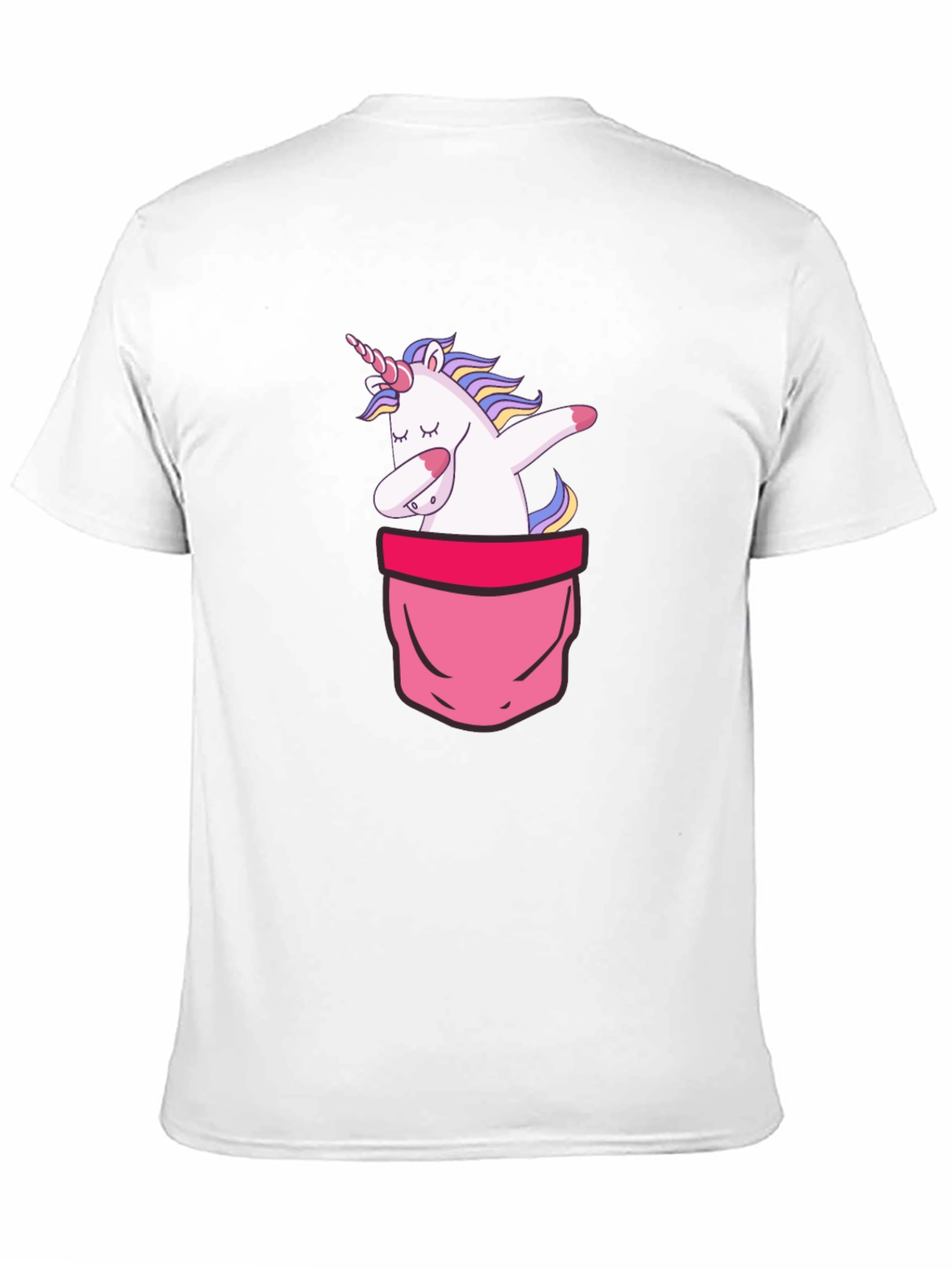 Unicorn Pocket Dab T-Shirt