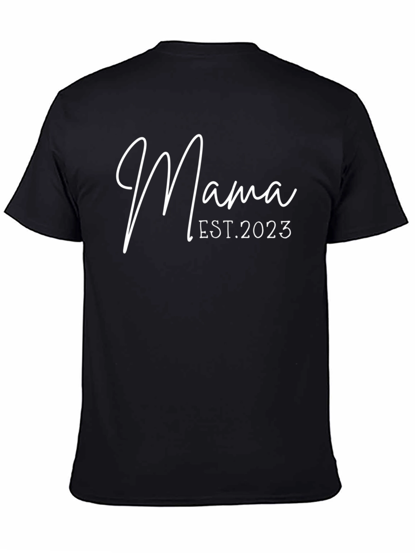 Mama Est. 2023 Graphic Tee - New Mom Shirt