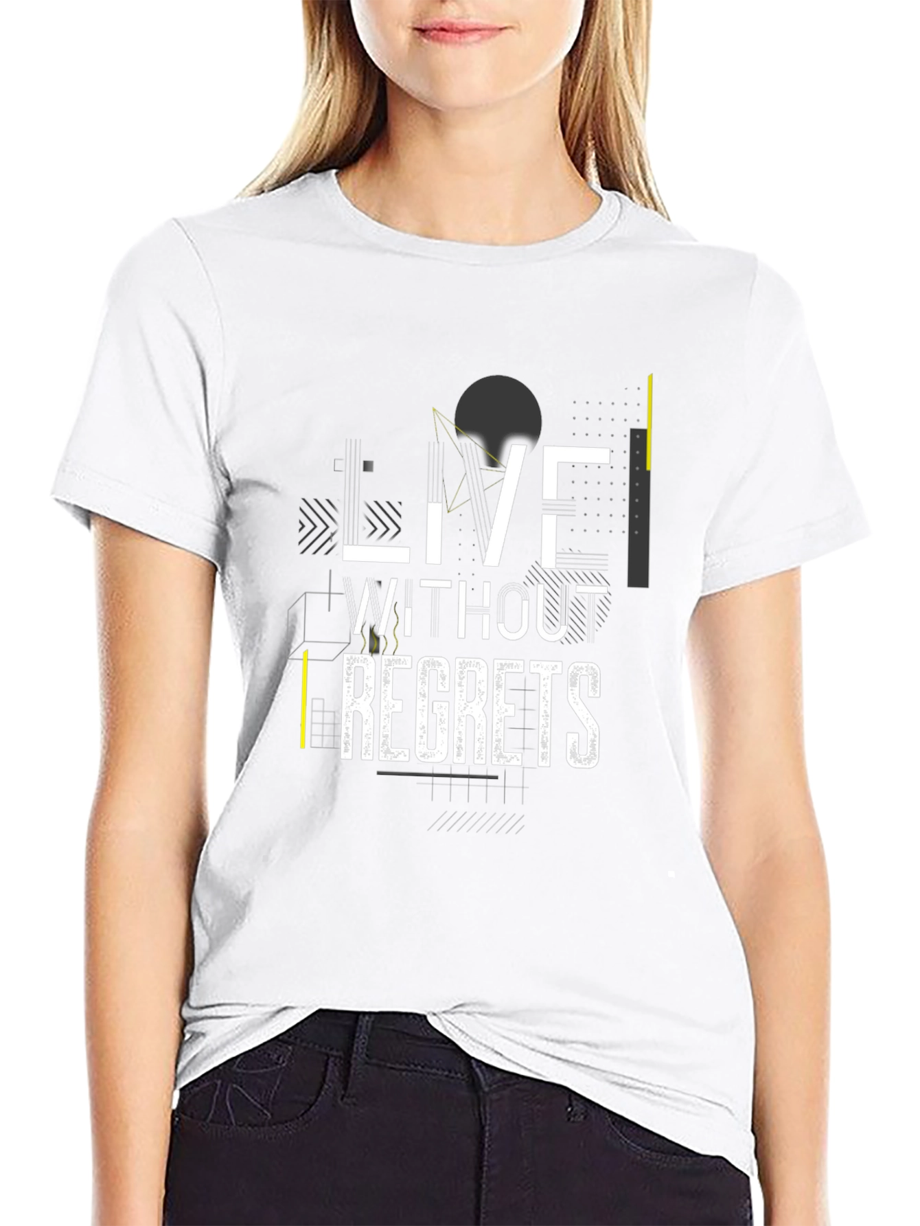 Live Without Regrets Graphic Tee