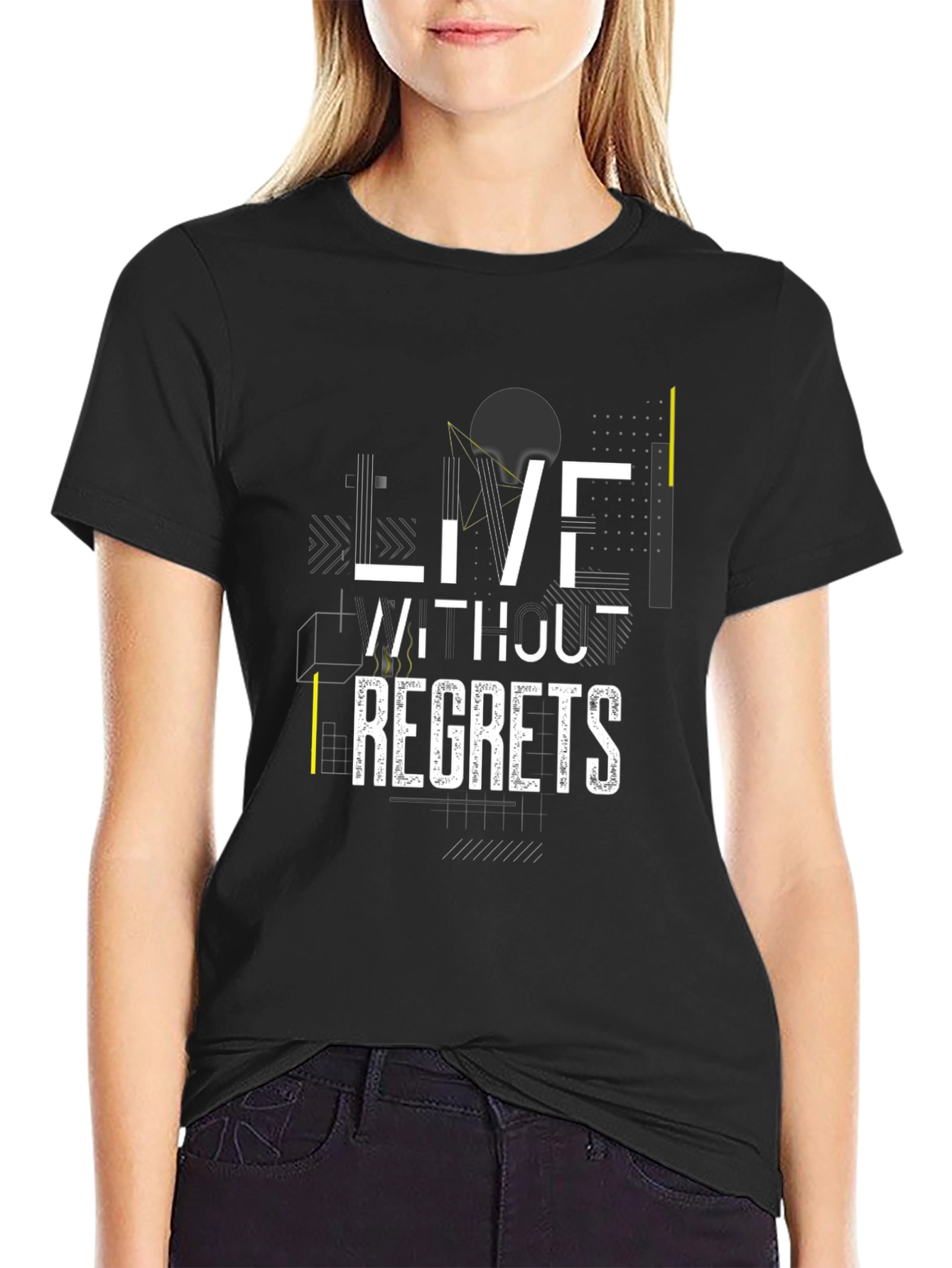 Live Without Regrets Graphic Tee