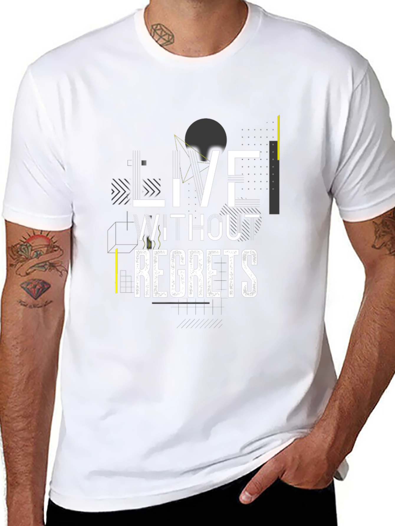 Live Without Regrets Graphic Tee