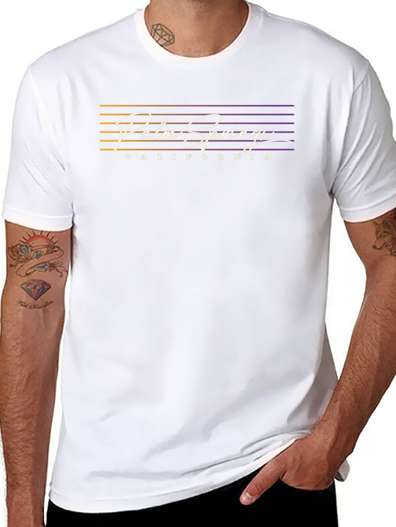 Palm Springs California Graphic T-Shirt