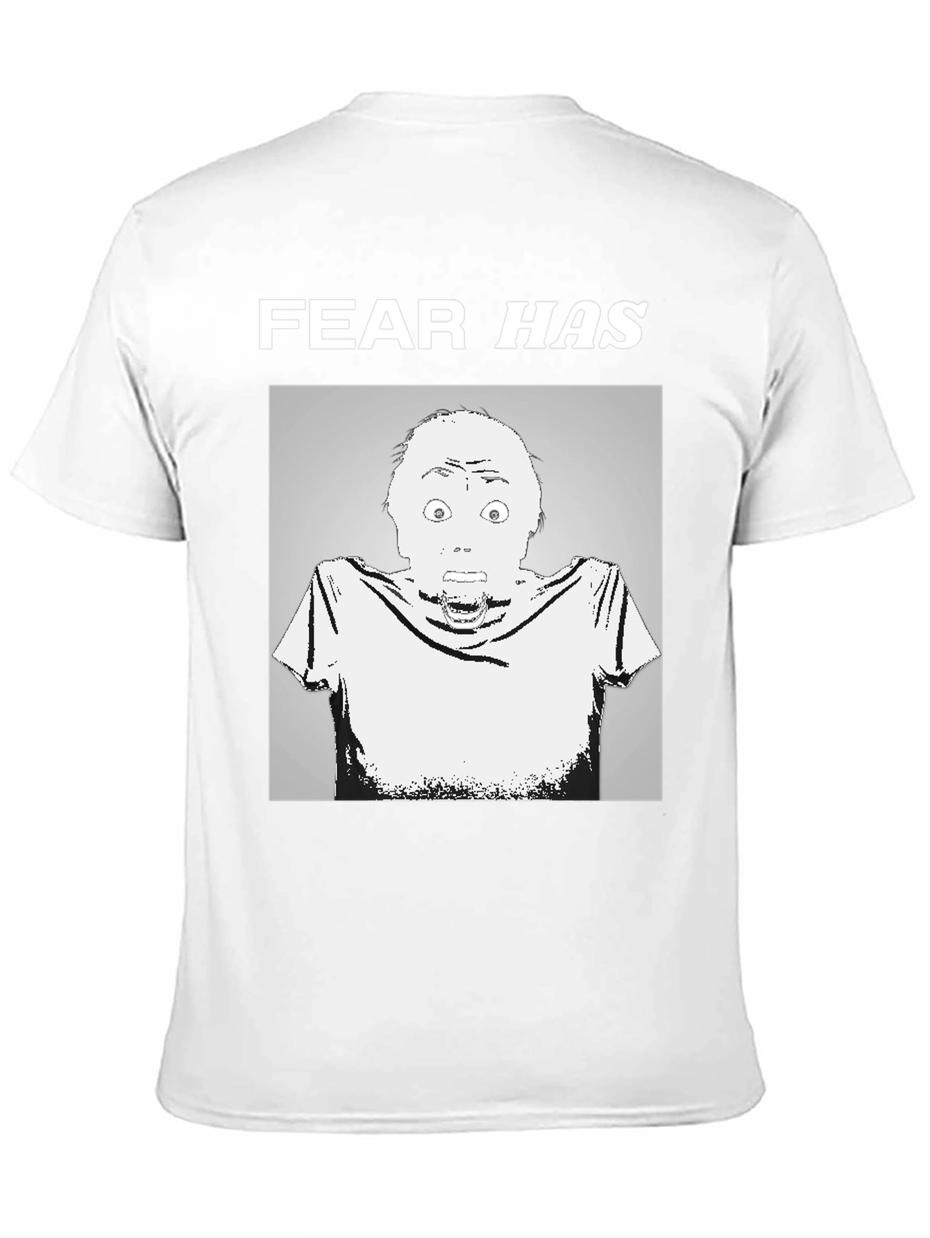 Fear Has a Face Graphic T-Shirt