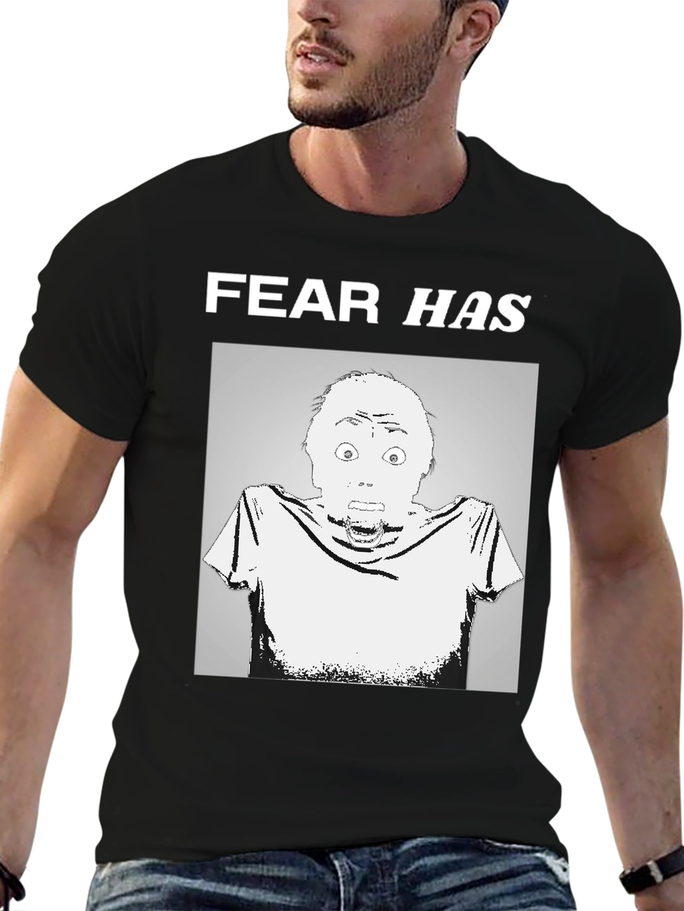 Fear Has a Face Graphic T-Shirt