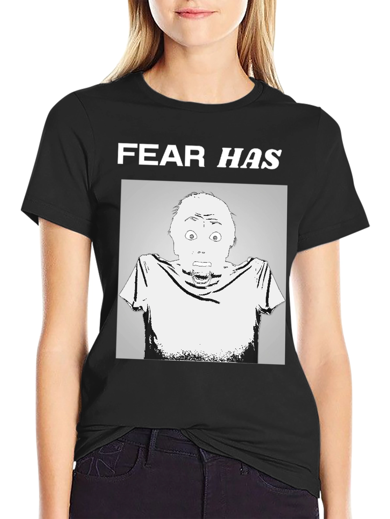 Fear Has a Face Graphic T-Shirt