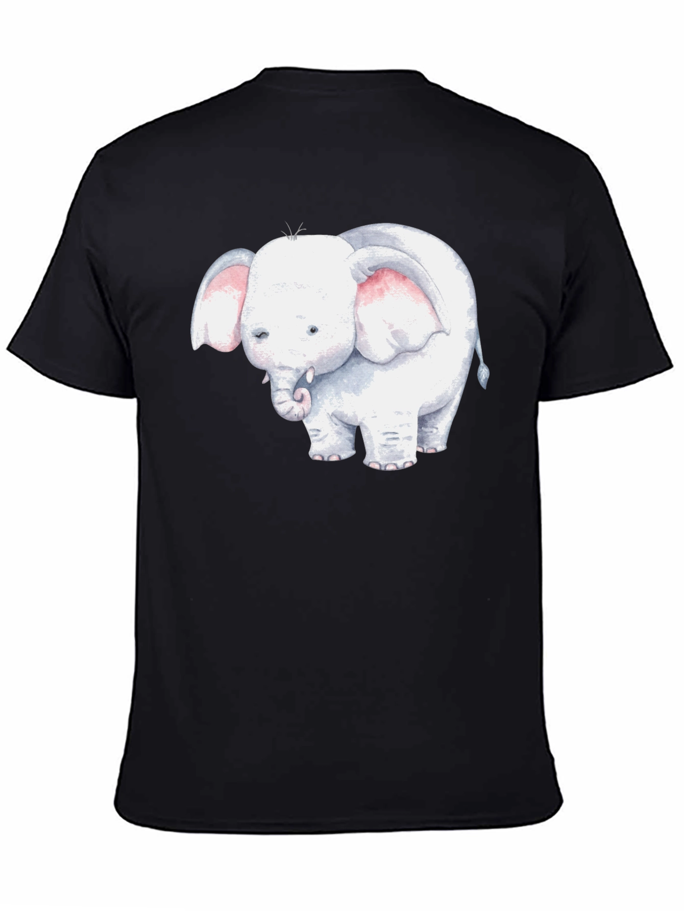 Elephant Graphic Tee - Cute Animal T-Shirt