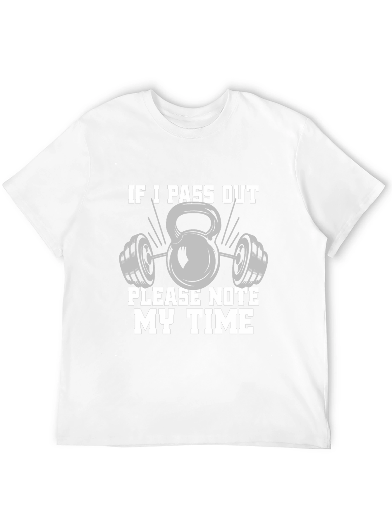Workout Motivation T-Shirt - Time Your Efforts!
