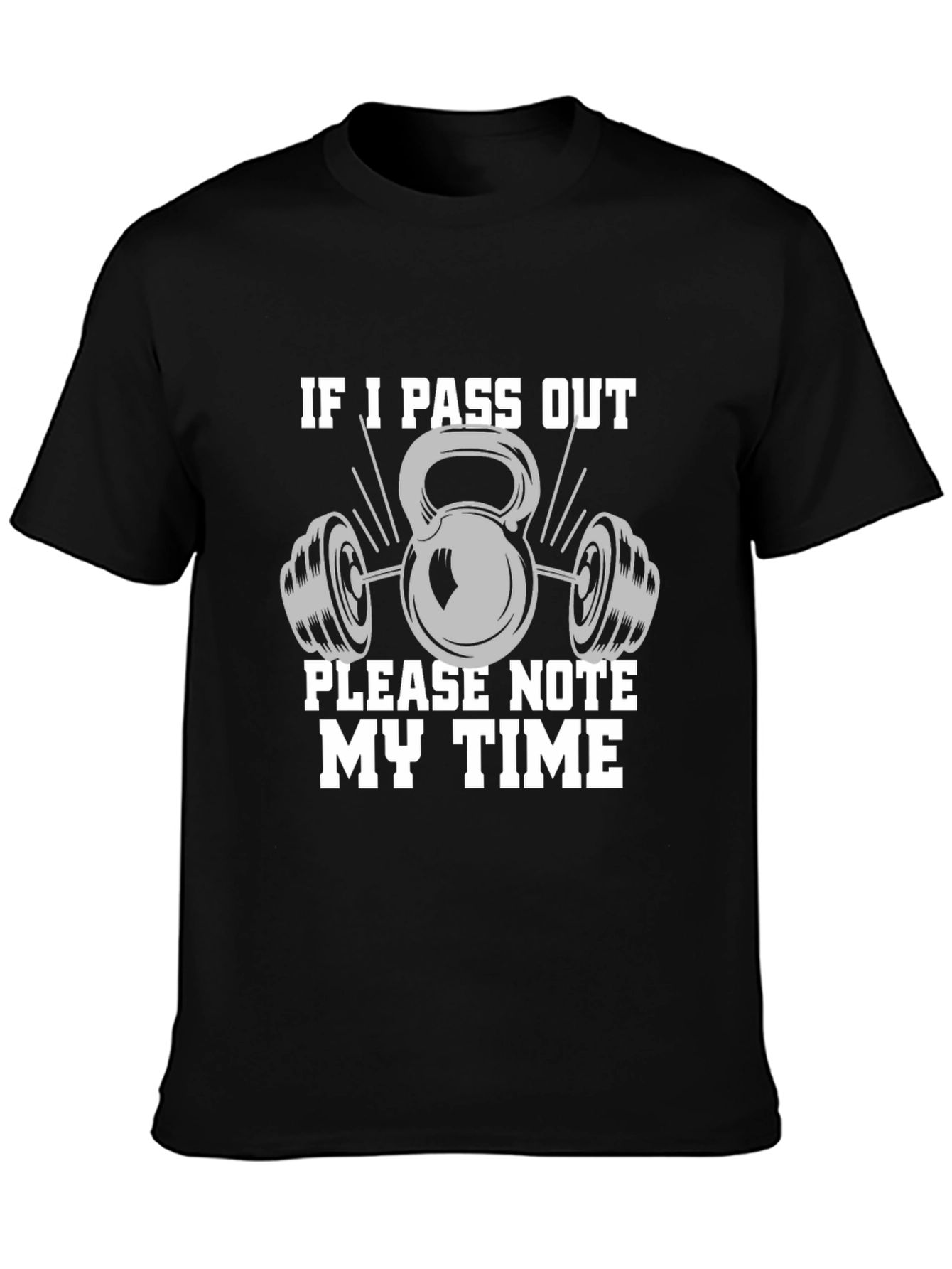 Workout Motivation T-Shirt - Time Your Efforts!