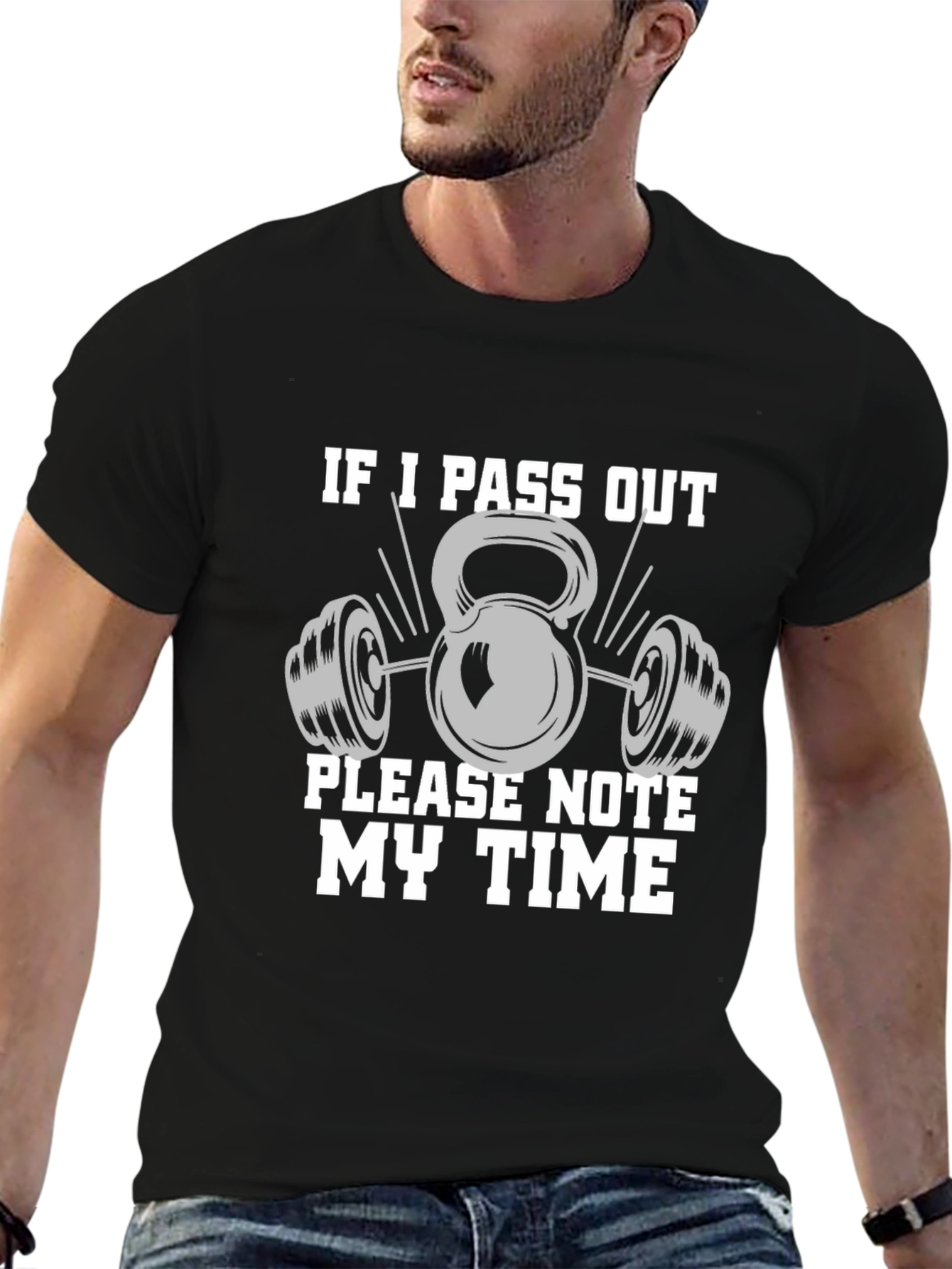 Workout Motivation T-Shirt - Time Your Efforts!